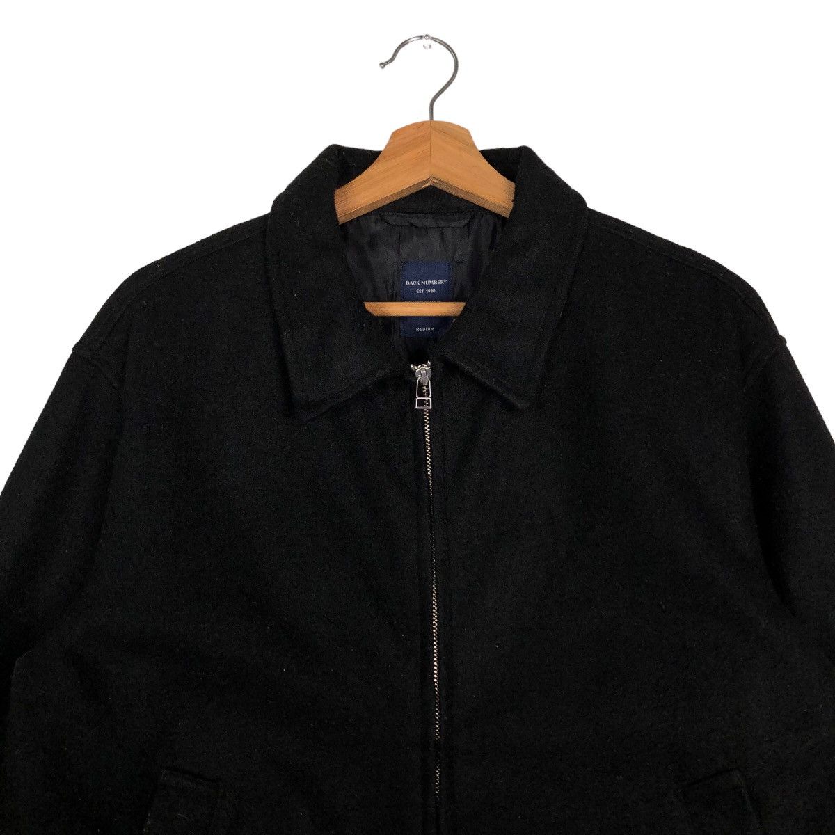 Japanese Brand 🔥Vtg Bomber Jacket Worker Back Number Issey Miyake Japan Size US M / EU 48-50 / 2 - 3 Thumbnail