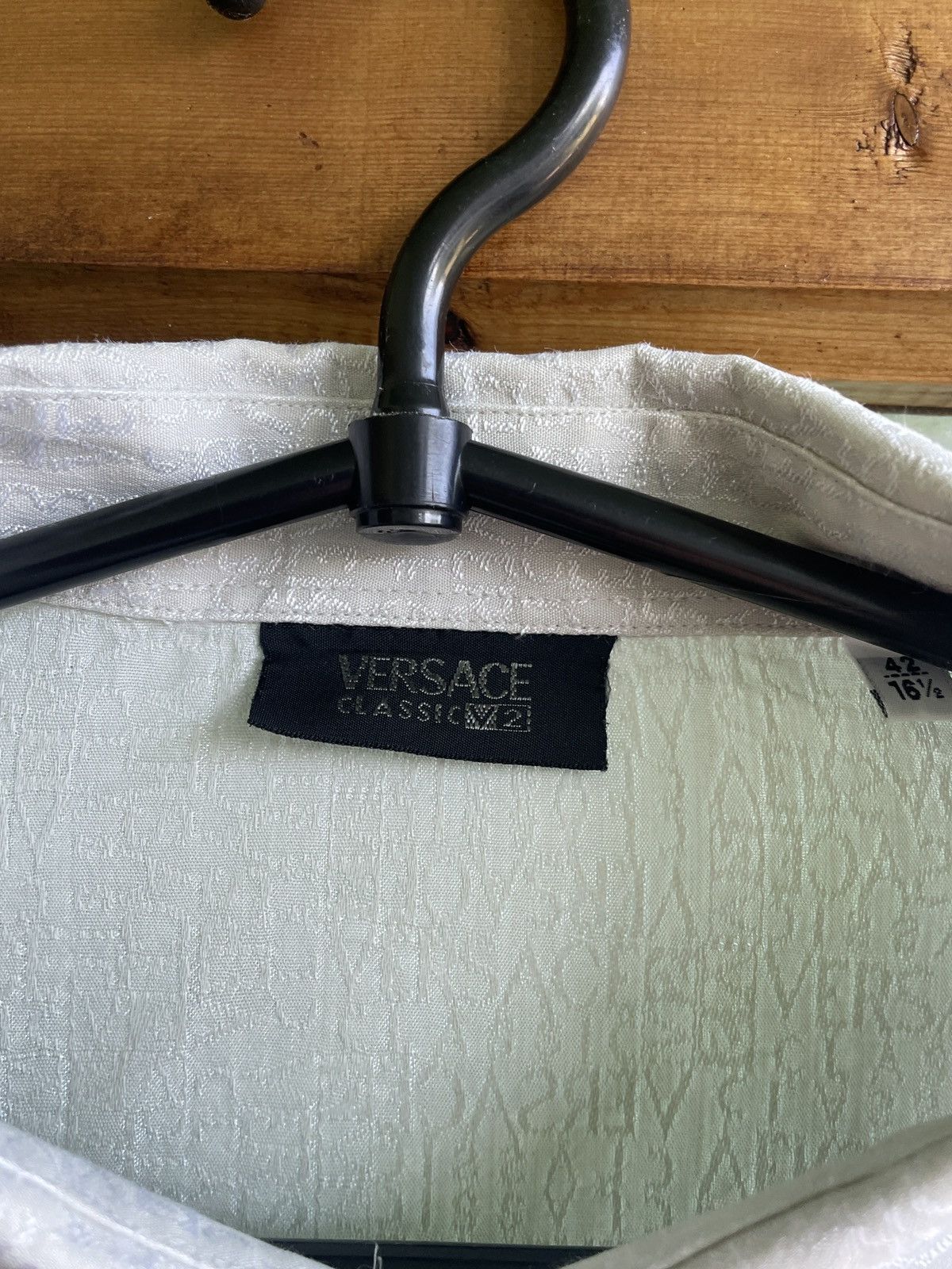 Versace Versace Classic V2 Monogram Shirt Size US L / EU 52-54 / 3 - 11 Thumbnail