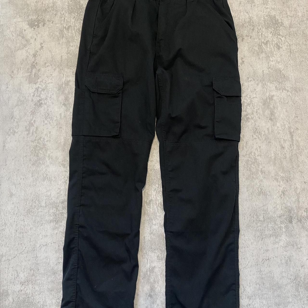 Other Black cargos Rap Hip Hop Vintage y2k Baggy 90s Size US 34 / EU 50 - 1 Thumbnail
