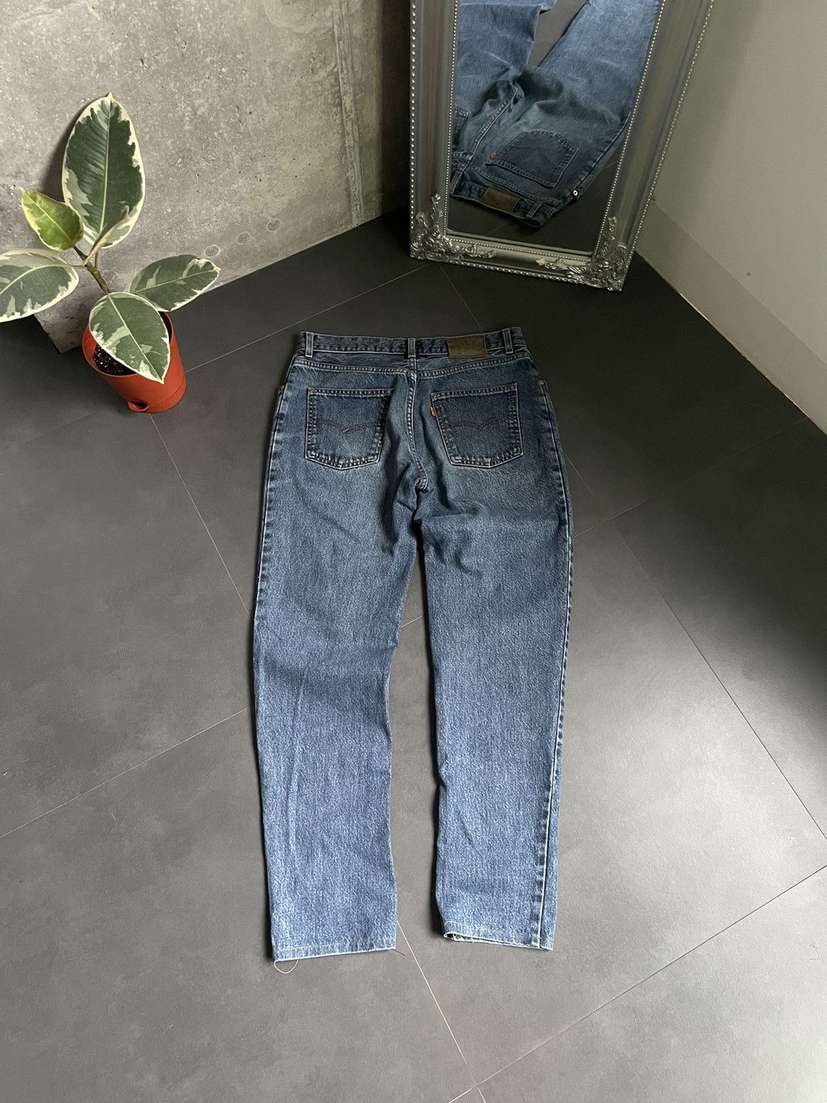 Levi's Vintage Clothing Vintage Levis 726 Orange Tab Washed Jeans Carhartt Style Y2k Size US 32 / EU 48 - 1 Thumbnail