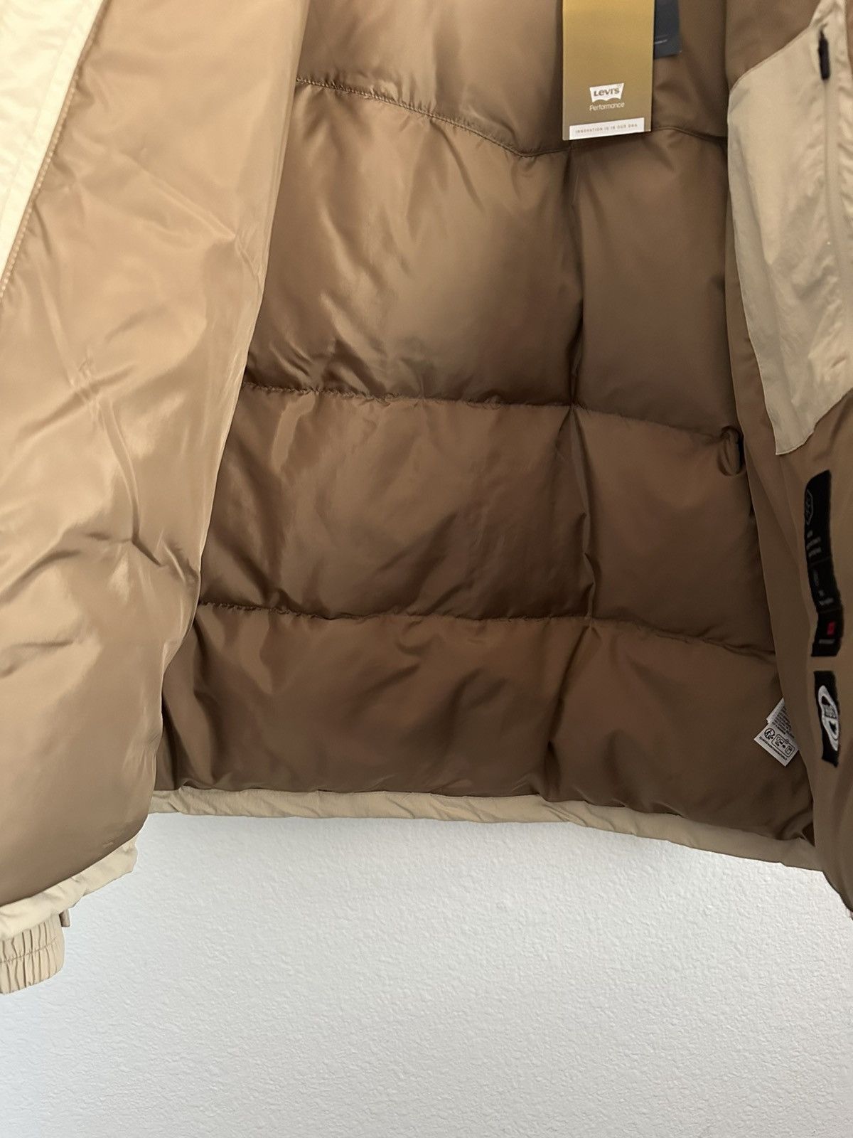 Levi's Levi’s Puffer Down Insulated Water Repellent Jacket Hood Size US L / EU 52-54 / 3 - 7 Thumbnail