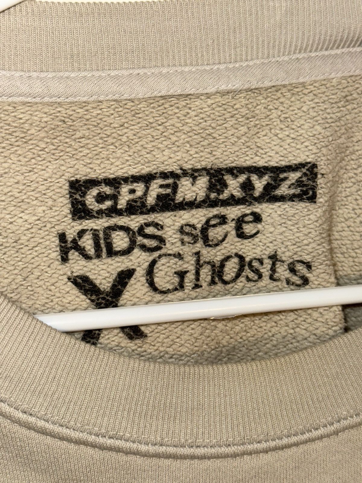 Cactus Plant Flea Market × Kanye West × Kid Cudi Kids See Ghosts CPFM Crewneck Sweatshirt Size US XL / EU 56 / 4 - 3 Thumbnail