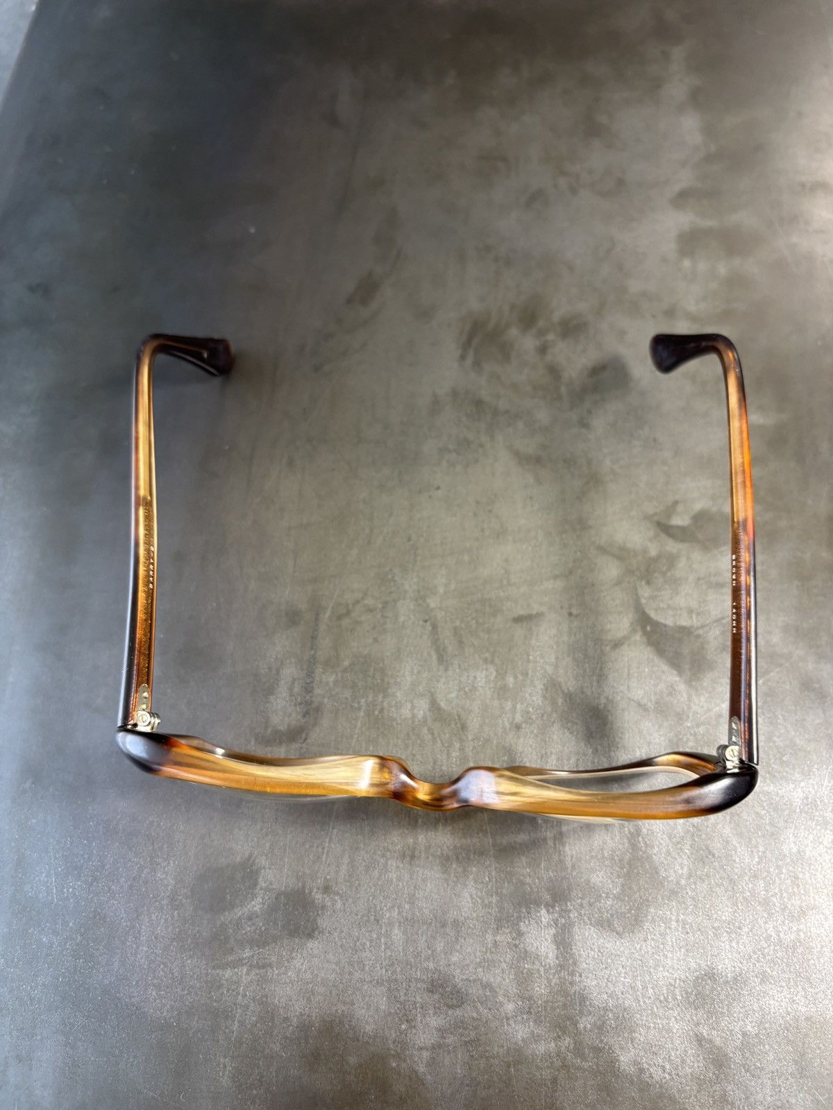 Vintage 1970s Acetate Eyeglasses 80s Vintage Frames Size ONE SIZE - 6 Thumbnail
