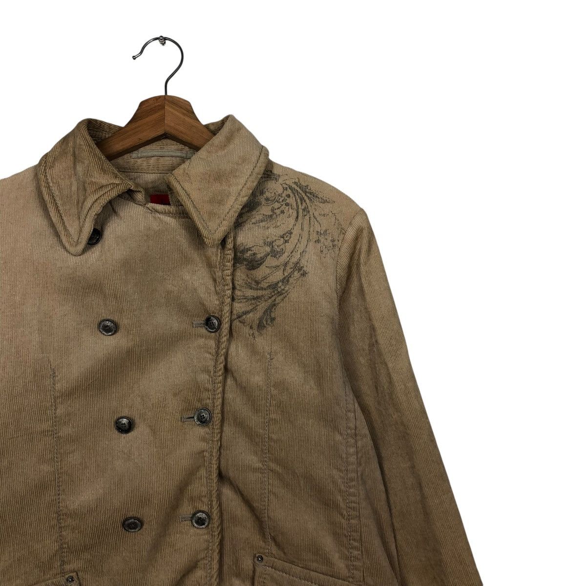 Issey Miyake 🔥VINTAGE CHORE JACKET CORDUROY HEART HAAT ISSEY MIYAKE Size US M / EU 48-50 / 2 - 5 Thumbnail