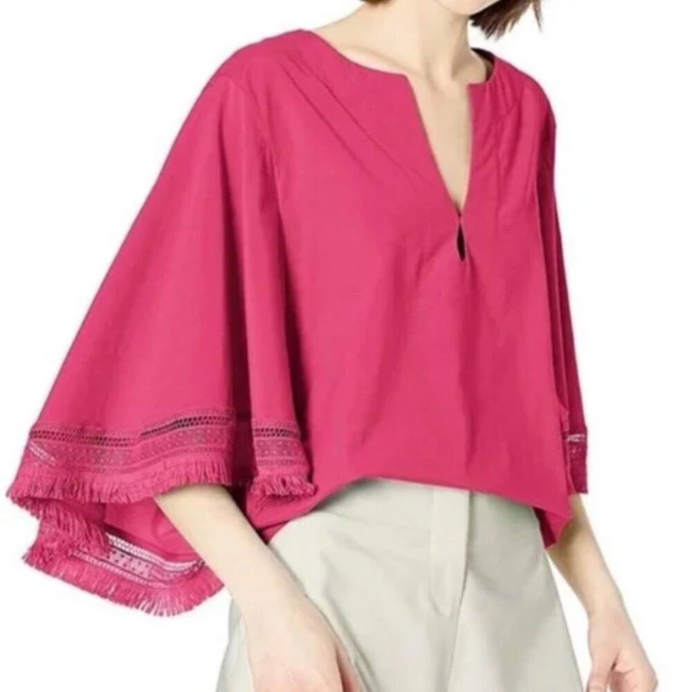 Trina Turk Trina Turk Carry On Silk Tunic Size XS / US 0-2 / IT 36-38 - 1 Thumbnail