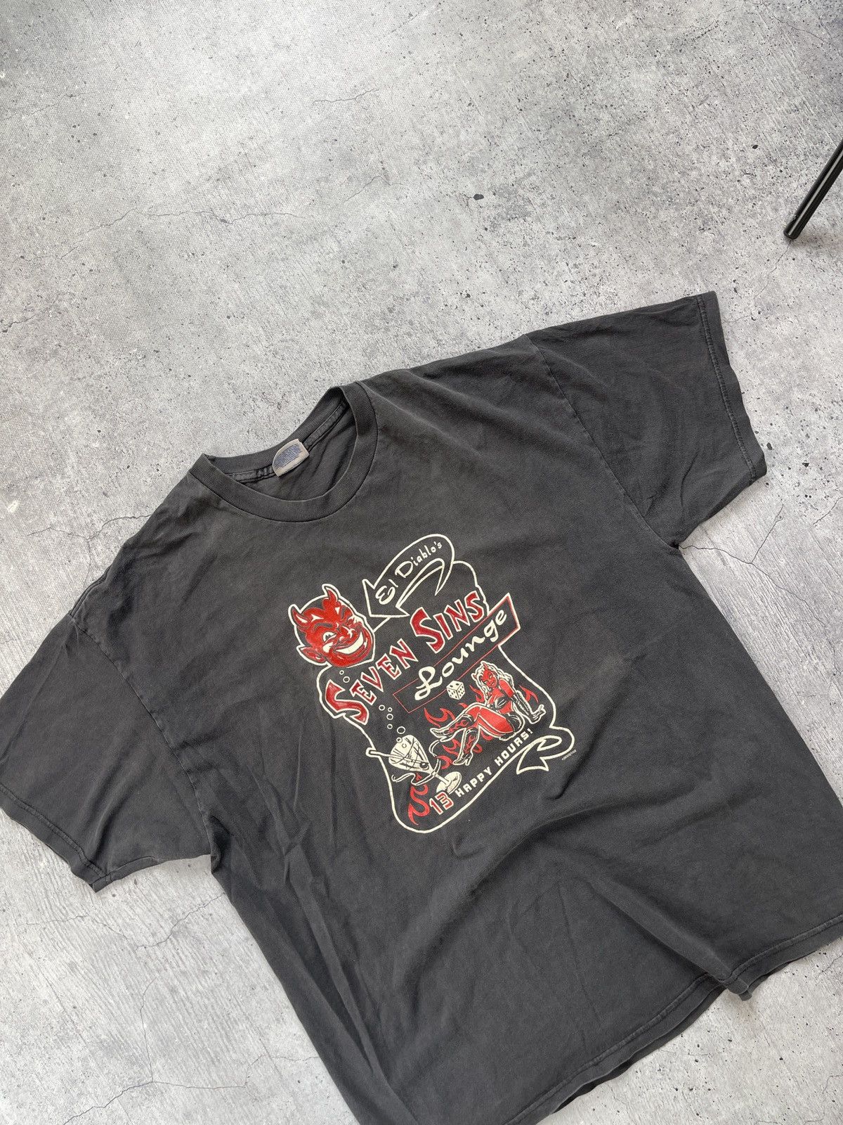 Band Tees El diablo Mexico skull humor tee streetwear rock hype rare Size US XL / EU 56 / 4 - 2 Thumbnail