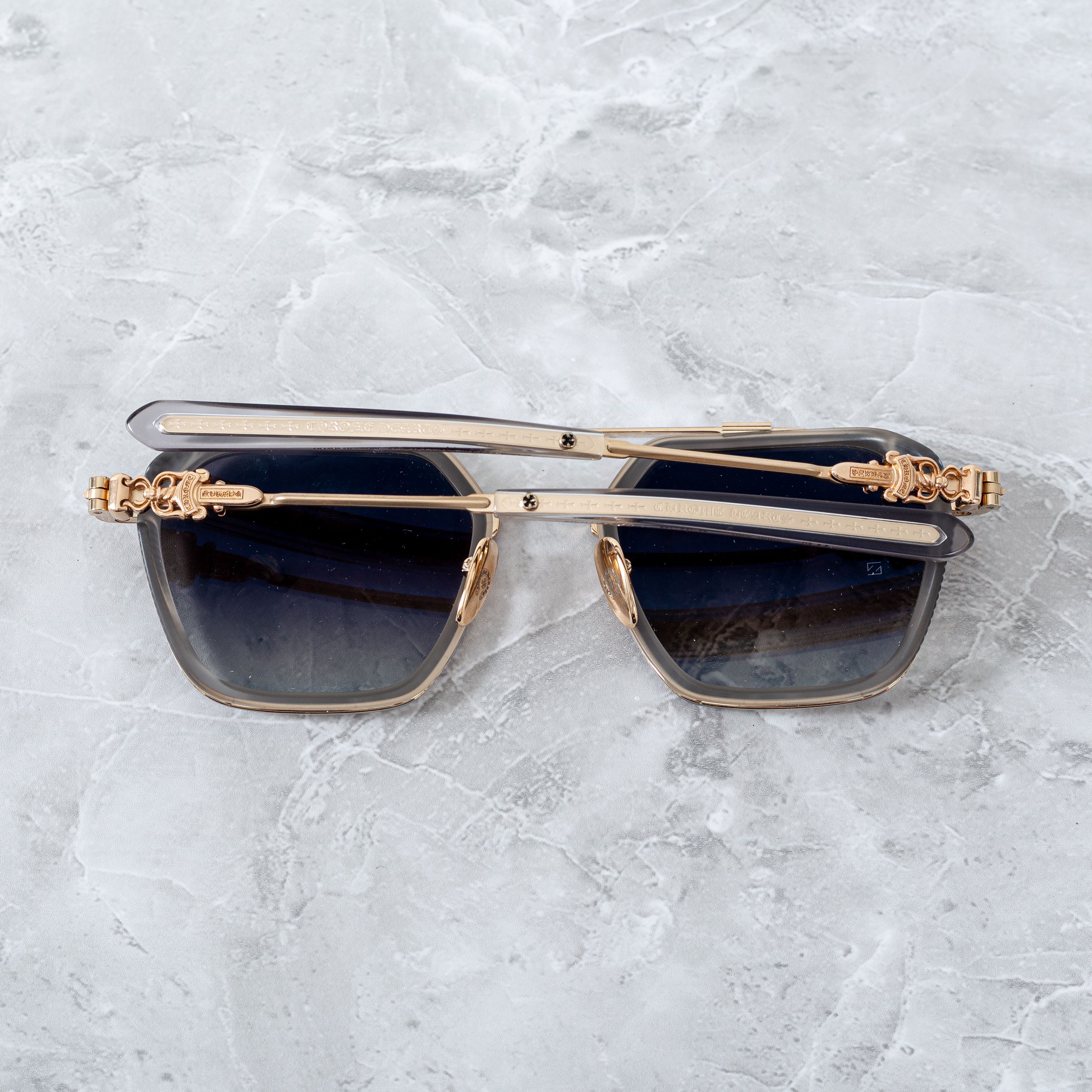 Chrome Hearts CHROME HEARTS HOTATION MATTE GRAPHITE/GOLD PLATED Size ONE SIZE - 13 Thumbnail