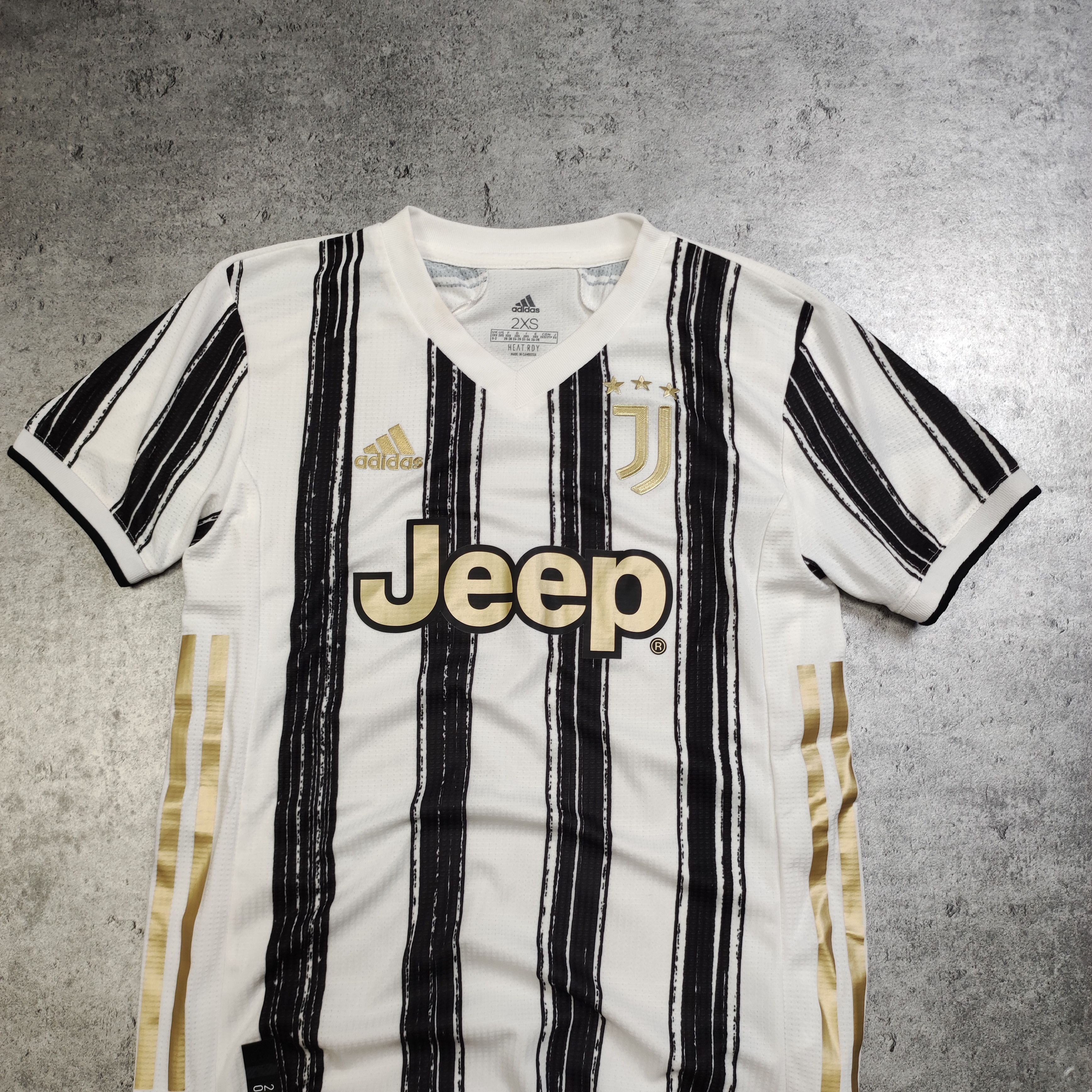 Adidas RARE Size XXL Juventus FC Football Authentic PRO Jersey Size US XXS / EU 40 - 3 Thumbnail