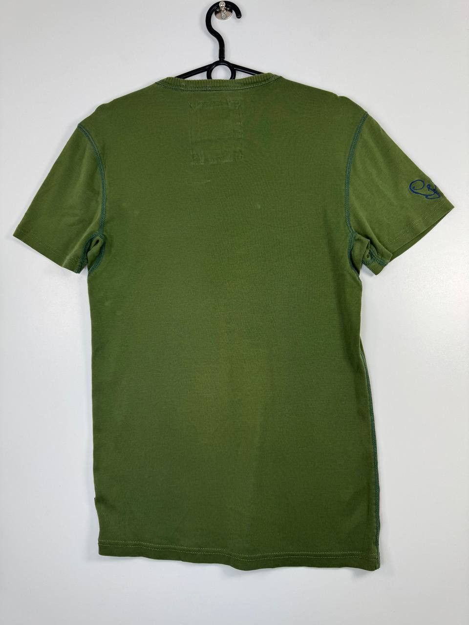 G-Star G-Star RAW Graphic Logo T-Shirt Green Blue Mens Size XL Size US XL / EU 56 / 4 - 12 Thumbnail
