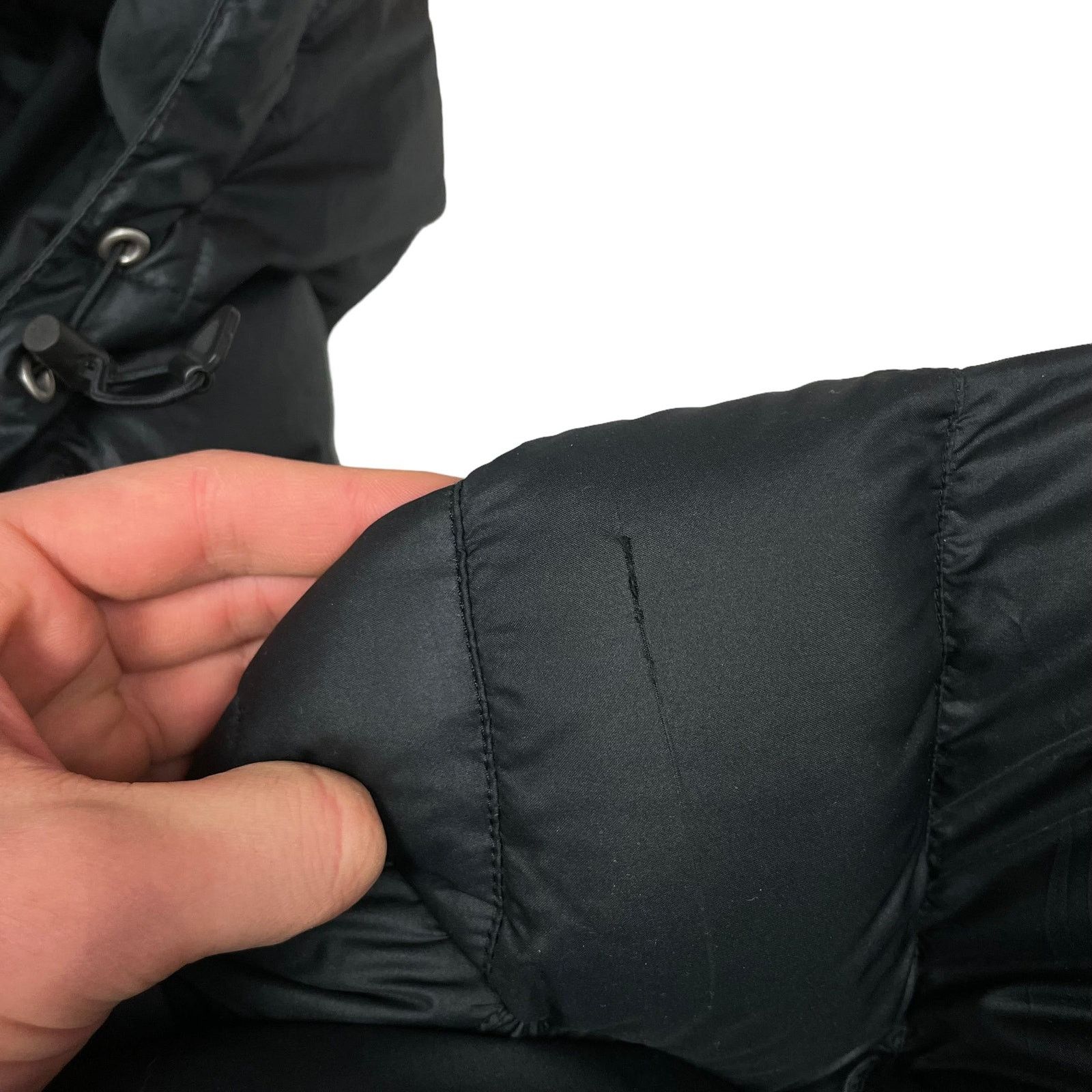 Nike Nike Adult Black Long Sleeve Hooded Full Zip Puffer Jacket M Size US M / EU 48-50 / 2 - 8 Thumbnail