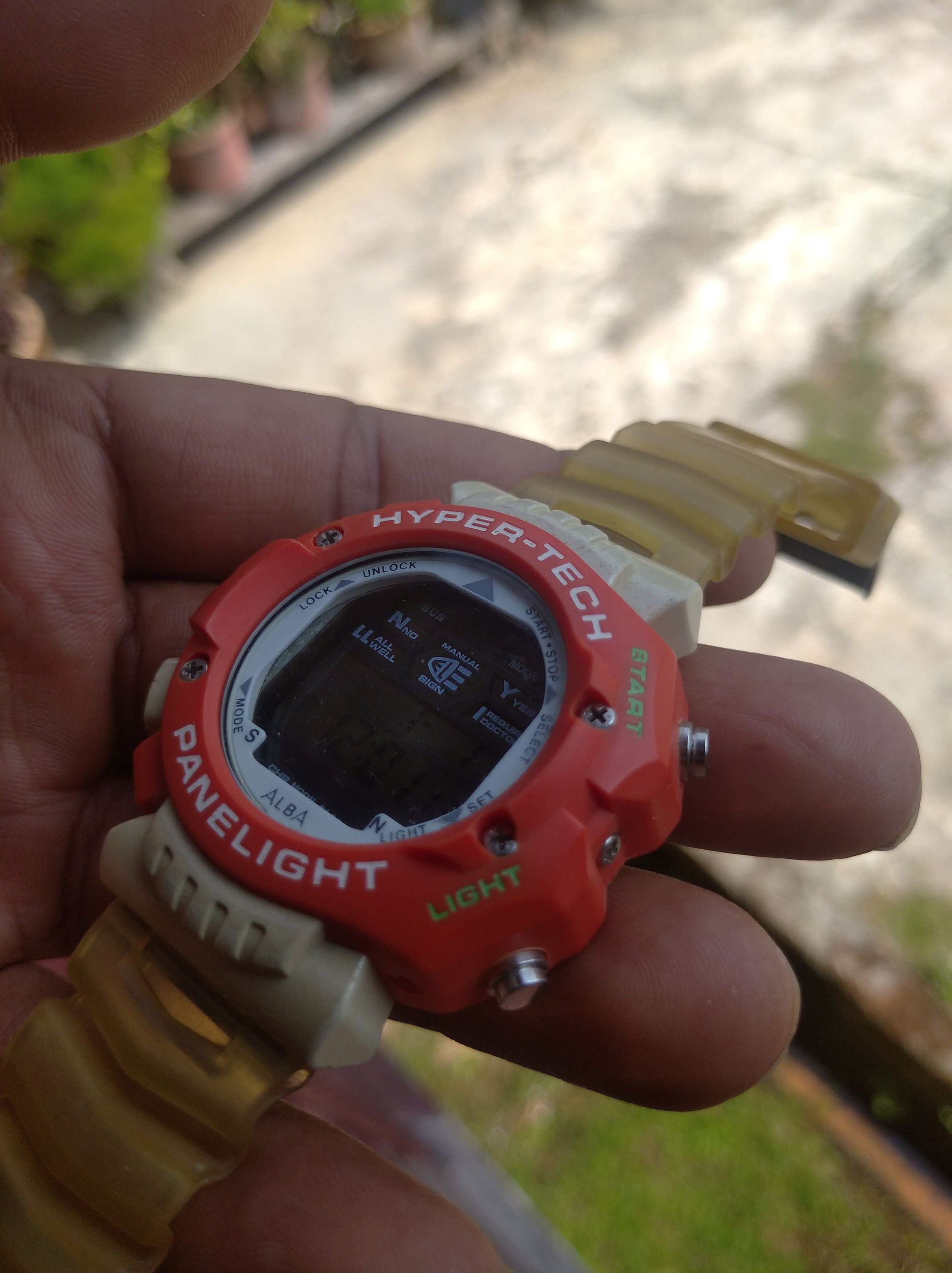 ALBA × Japanese Brand × Seiko Alba hypertech w820-4020 digital watch Size ONE SIZE - 2 Thumbnail