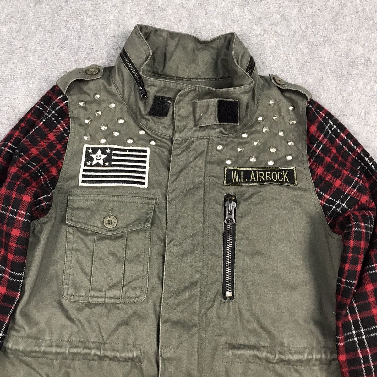 If Six Was Nine × Japanese Brand World wide Love Punk japan Style design zip jacket Size US S / EU 44-46 / 1 - 2 Thumbnail