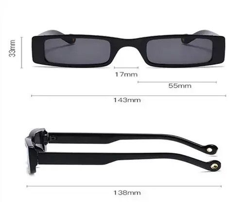 Designer × Vintage Retro square sunglasses Size ONE SIZE - 3 Thumbnail