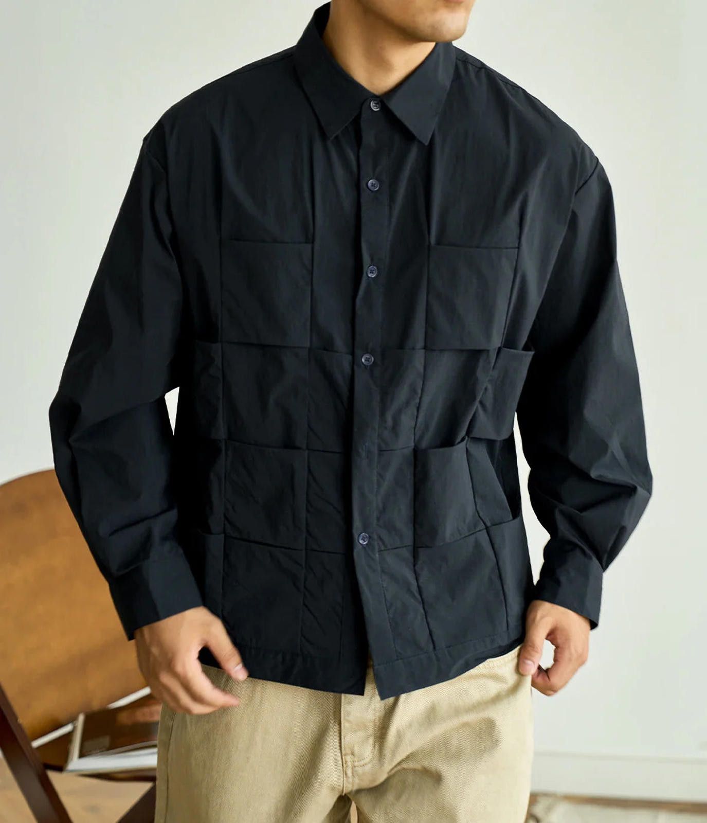 Other Woven Check Straight Hem Shirt Size US M / EU 48-50 / 2 - 3 Thumbnail