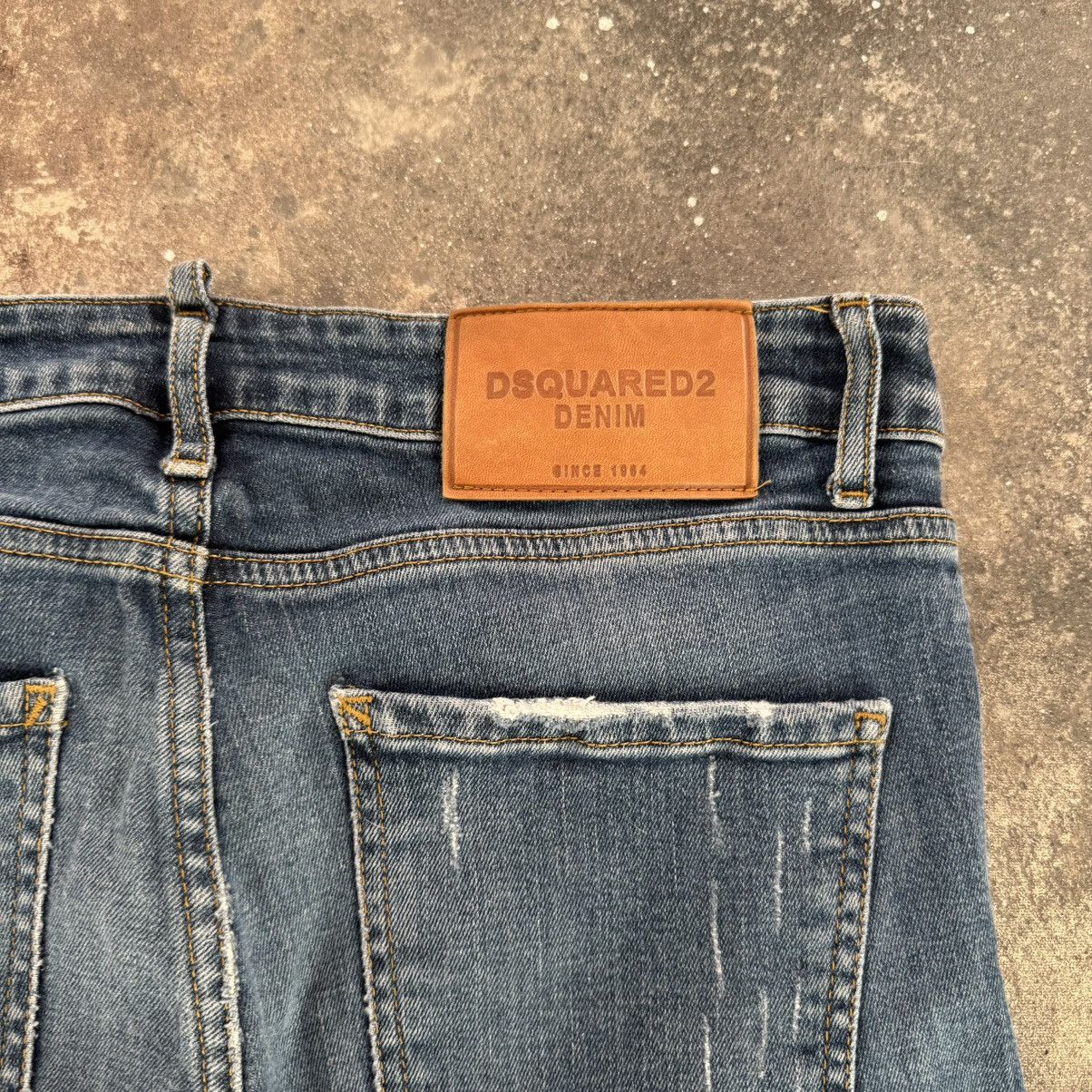 Dsquared2 × Vintage DSQUARED2 Distressed Denim Y2K Jeans Size 28" / US 6 / IT 42 - 13 Thumbnail