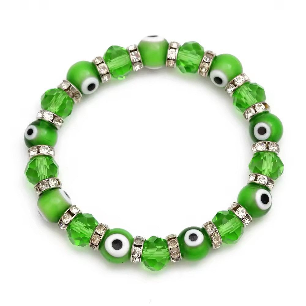 Other Crystal Evil Eye Bracelet Size ONE SIZE - 1 Thumbnail