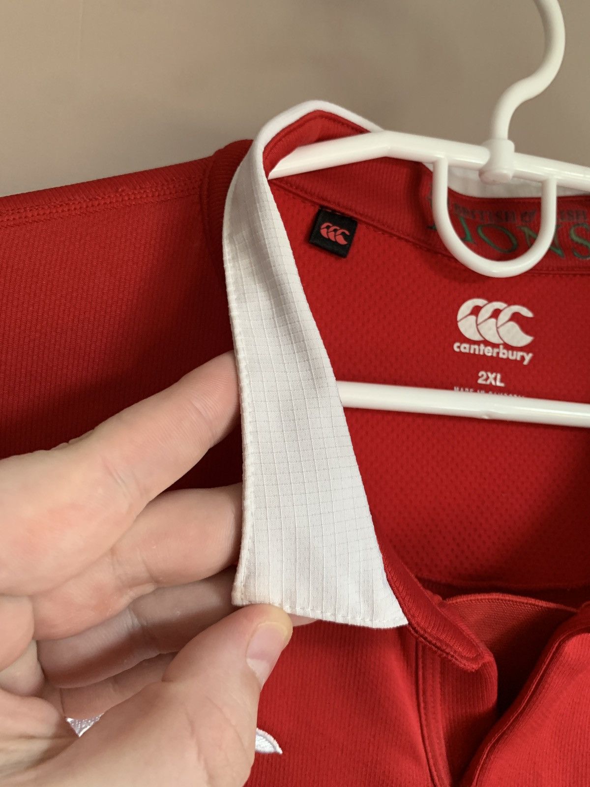 Canterbury of New Zealand British and Irish Lions Rugby Union Shirt Canterbury Sz XXL Size US XXL / EU 58 / 5 - 9 Thumbnail