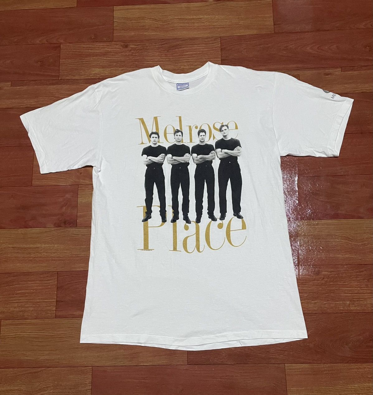 Vintage Vintage 1995 Melrose Place T-Shirt USA TV Show Promo Size US XL / EU 56 / 4 - 1 Thumbnail