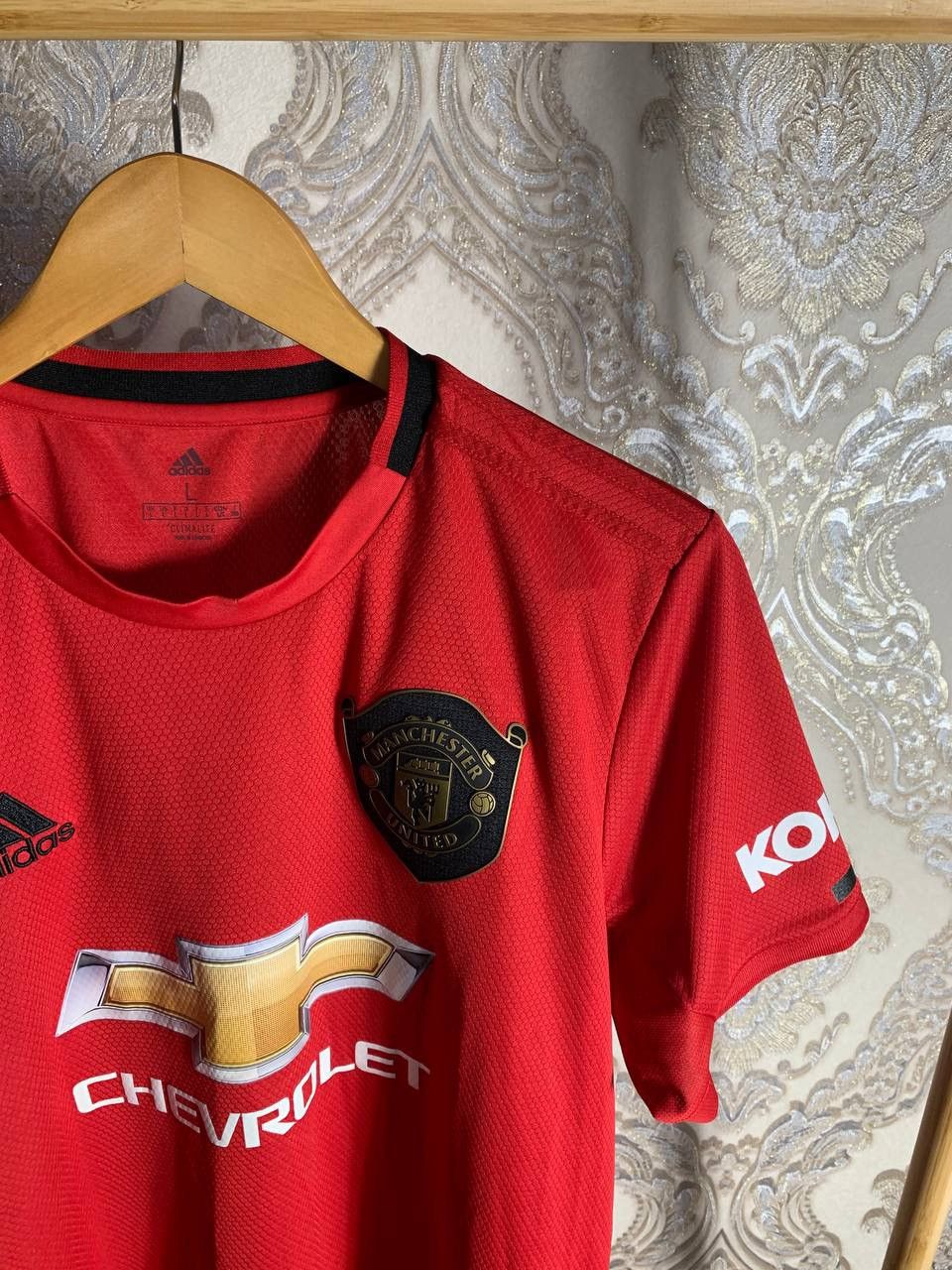 Adidas × Vintage VERY RARE ADIDAS FC MANCHESTER UNITED ENGLAND SOCCER JERSEY Size US XL / EU 56 / 4 - 4 Thumbnail