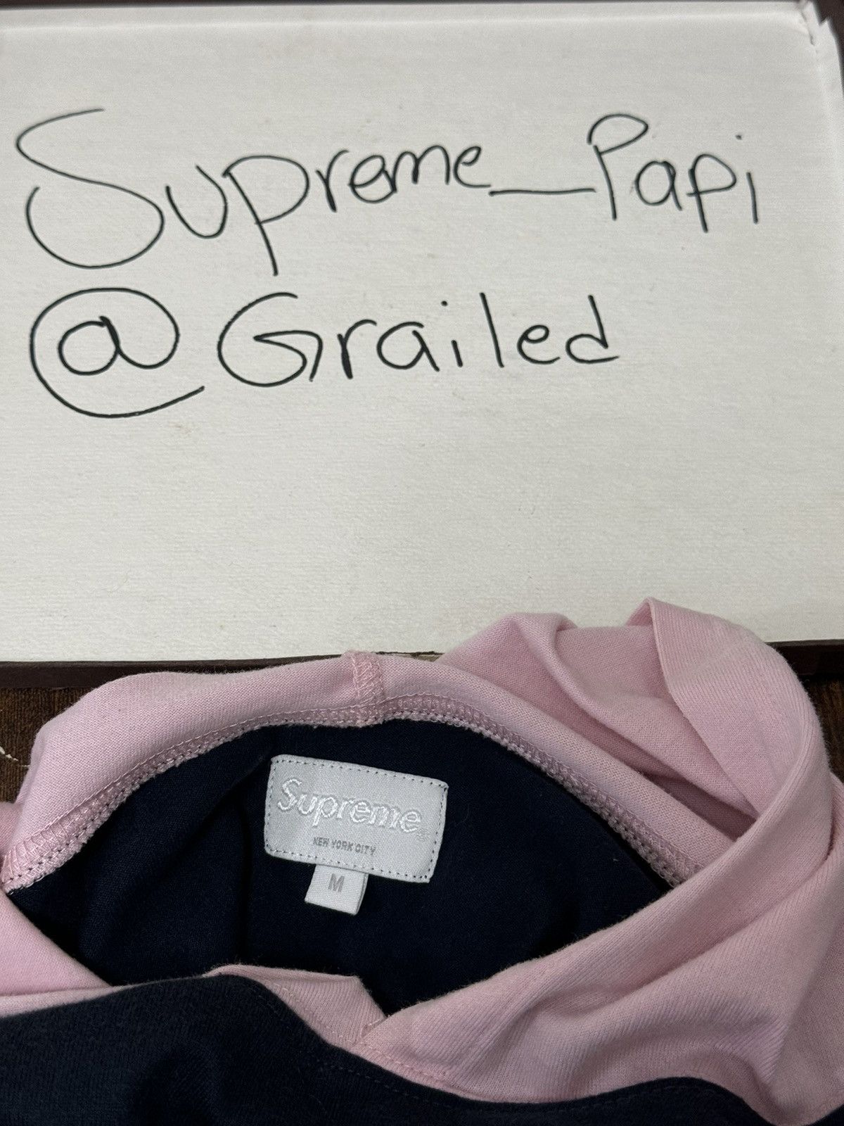 Supreme Supreme Contrast Hooded 2-Tone L/S SS17 SZ Medium Navy 🔥 Size US M / EU 48-50 / 2 - 9 Thumbnail