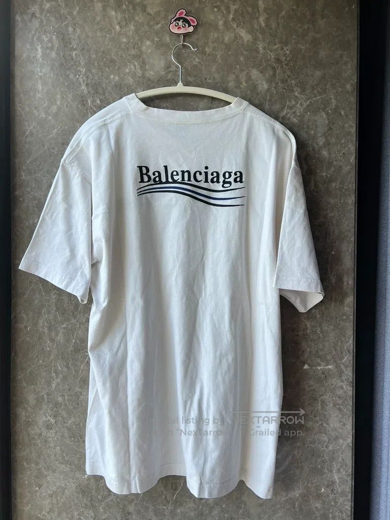 Balenciaga Balenciaga Coca-Cola Embroidered Short Sleeve T-Shirt, Siz Size US S / EU 44-46 / 1 - 2 Thumbnail