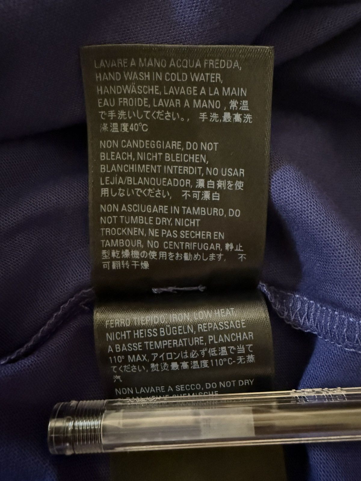 Balenciaga Balenciaga deep blue t shirt Size US XS / EU 42 / 0 - 8 Thumbnail