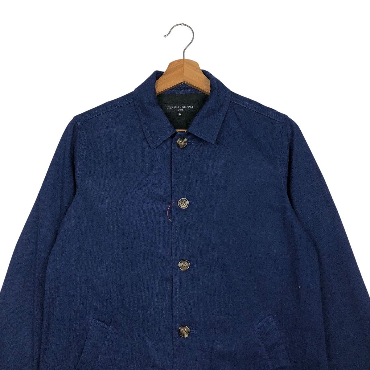 SHIPS 📌Vintage Chore Wool Jacket General Supply Ships Issey Miyake Size US M / EU 48-50 / 2 - 4 Thumbnail