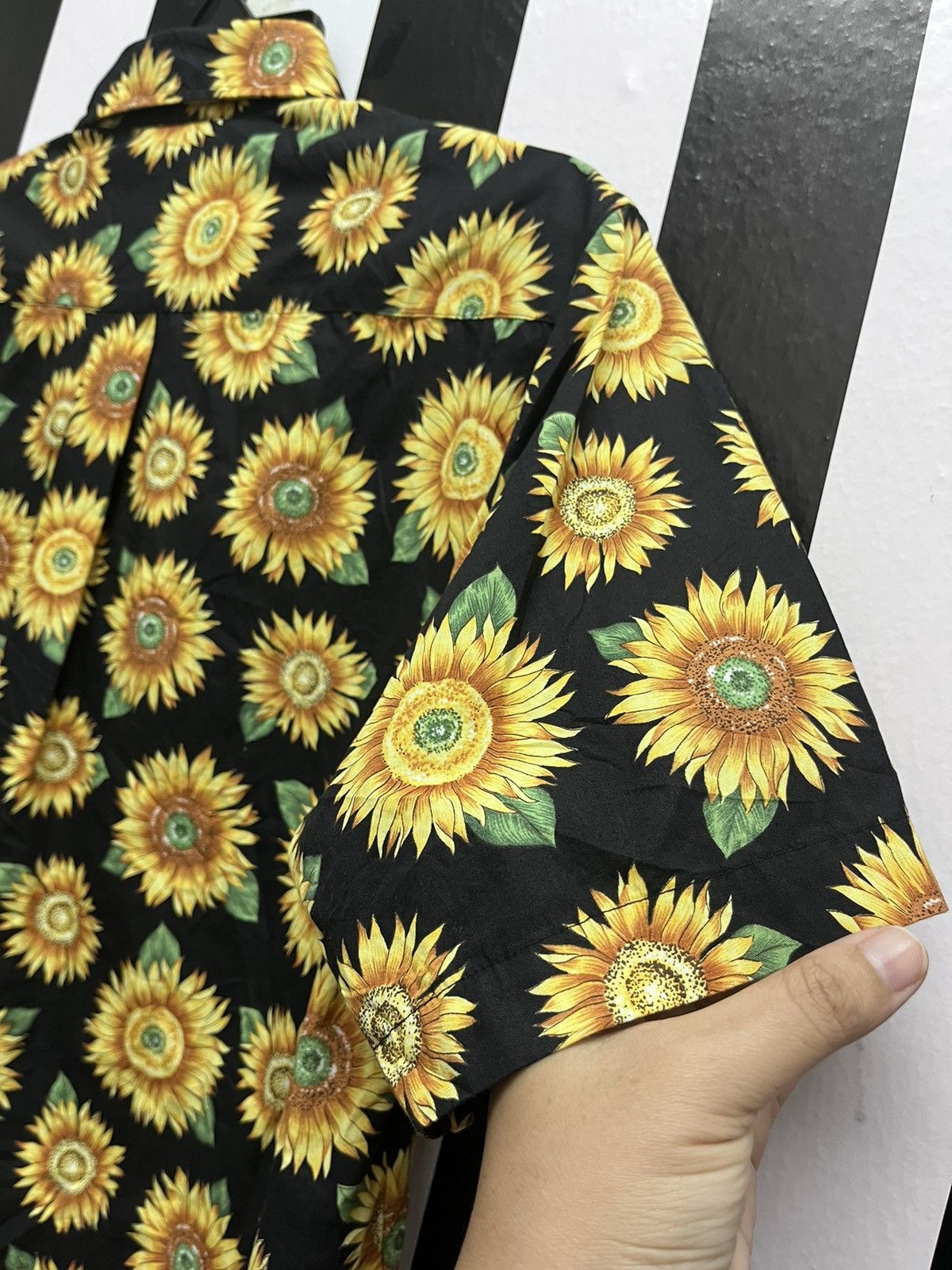 Ciaopanic × Japanese Brand CIAO Camp-Collar Floral-Print Sunflower Shirt Made in Japan Size US M / EU 48-50 / 2 - 7 Thumbnail