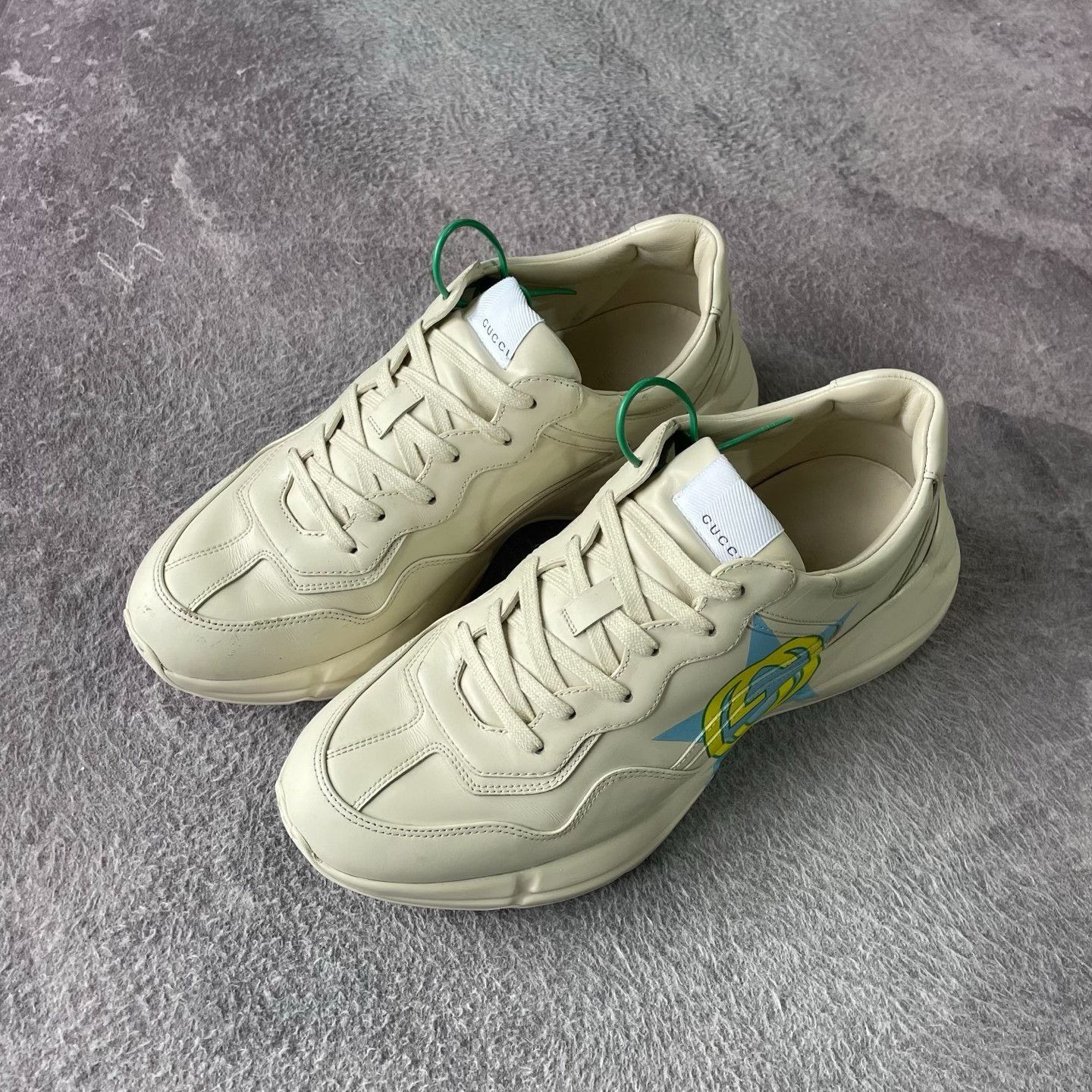 Gucci Gucci Printed Lowtop Sneakers 45 Men Size US 11.5 / EU 44-45 - 1 Thumbnail