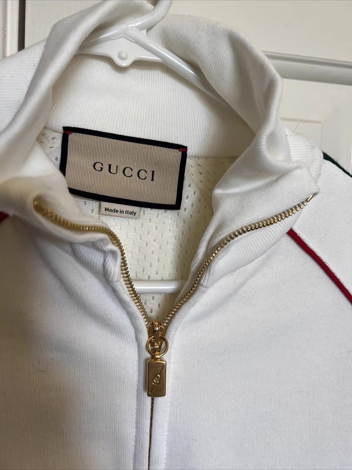 Gucci Gucci White Track Jacket, Q4 Size US XS / EU 42 / 0 - 4 Thumbnail