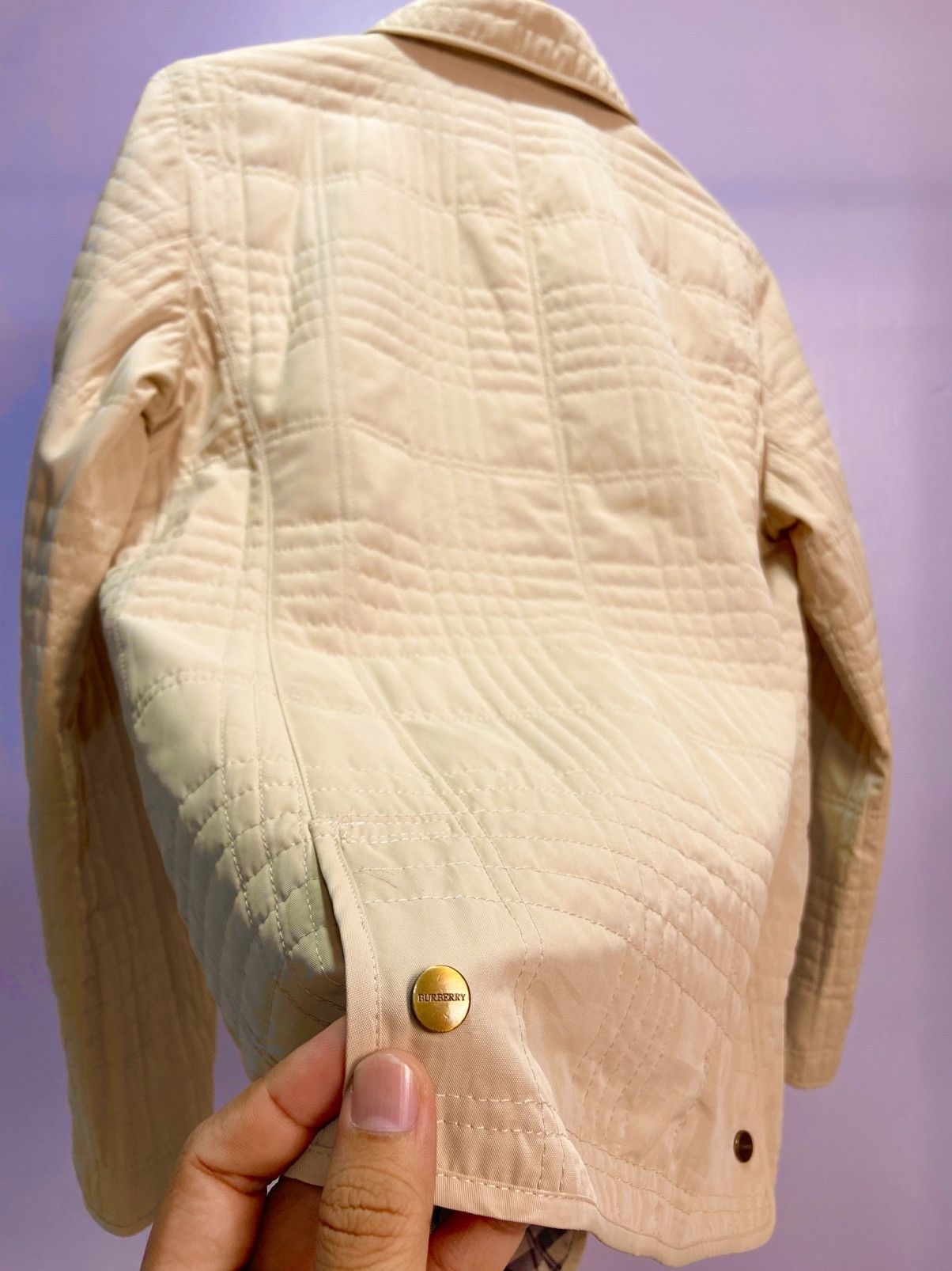 Burberry Burberry Nova check quilted jacket Size L / US 10 / IT 46 - 6 Thumbnail