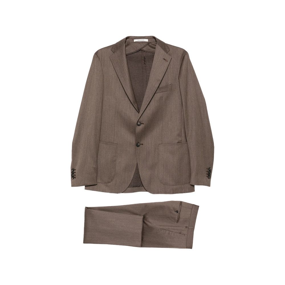 Tagliatore Tagliatore BROWN Suits - Single Breasted Suits Size US M / EU 48-50 / 2 - 1 Thumbnail