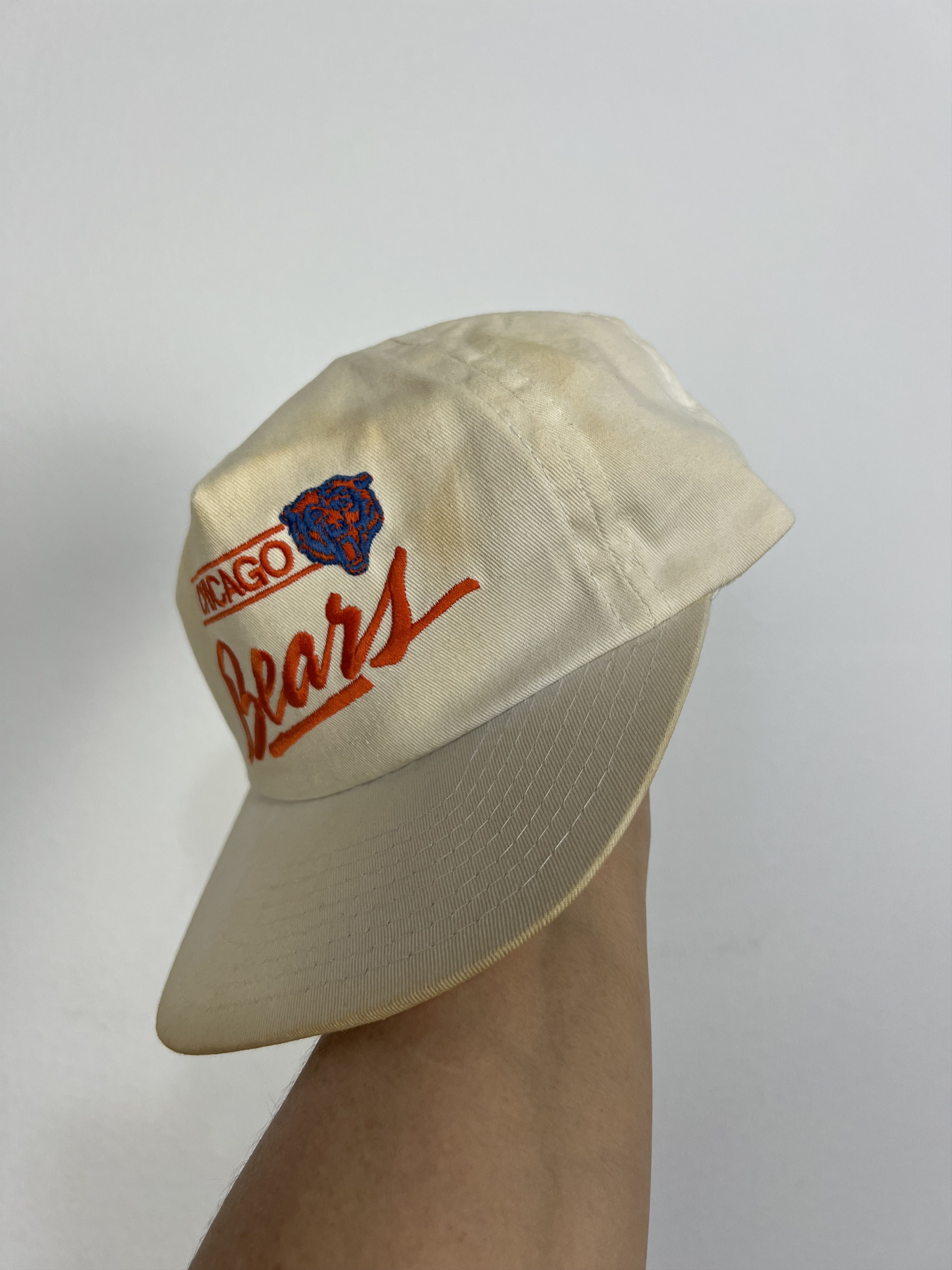 Vintage Vintage 90's Chicago Bears Hat Cap Snapback NFL Rare Sport Size ONE SIZE - 3 Thumbnail