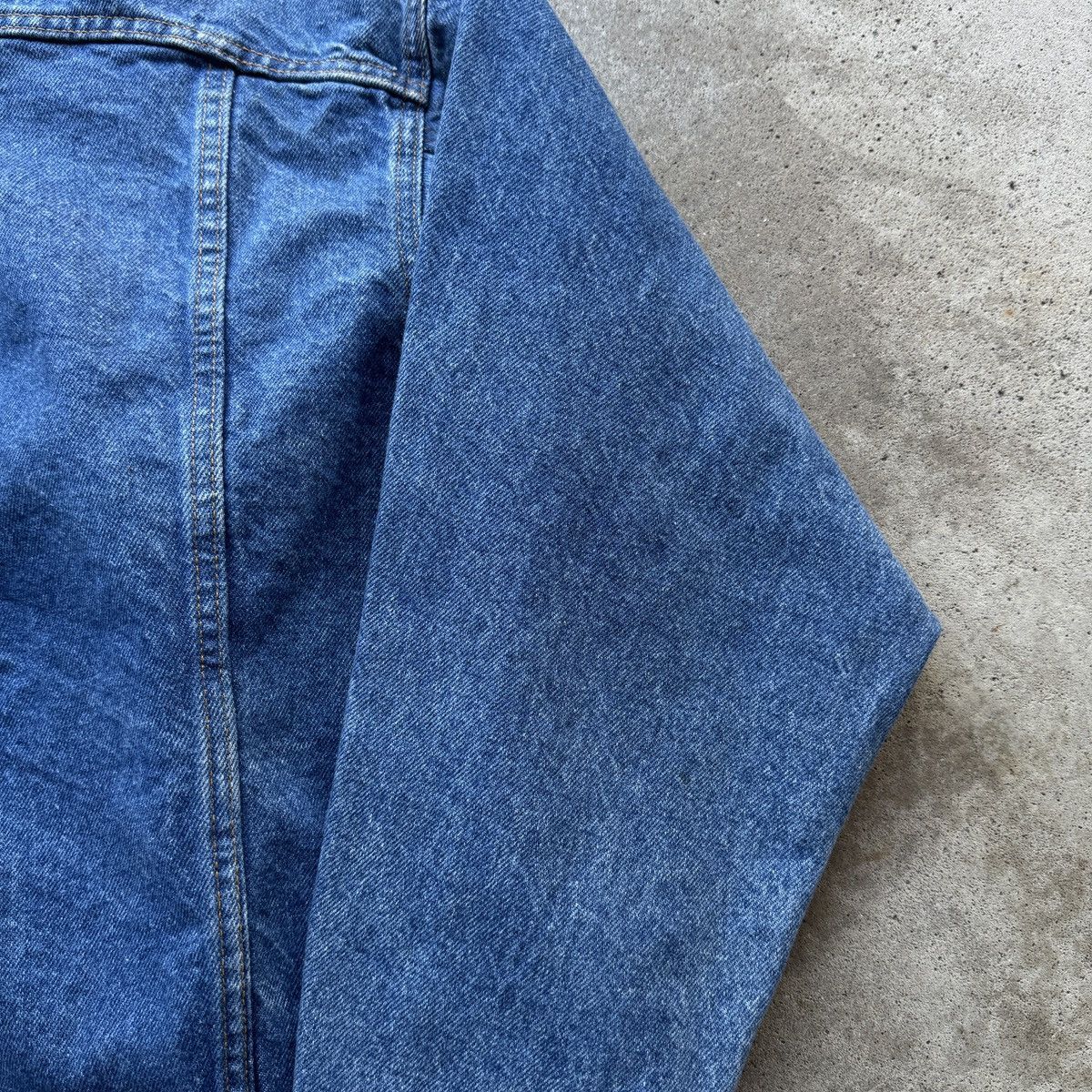 Levi's 80s Levi's Faded Denim Trucker Jacket Made in USA ERD Grunge Size US L / EU 52-54 / 3 - 11 Thumbnail