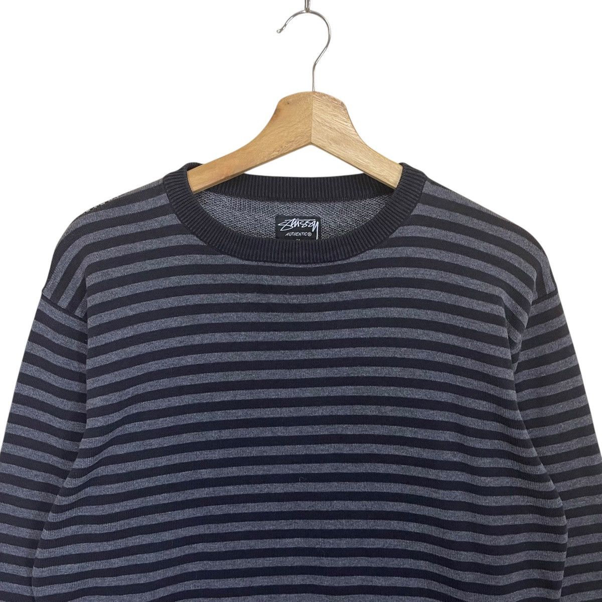 Japanese Brand × Stussy Stussy Small Logo Crewneck Sweatshirt Size US M / EU 48-50 / 2 - 4 Thumbnail