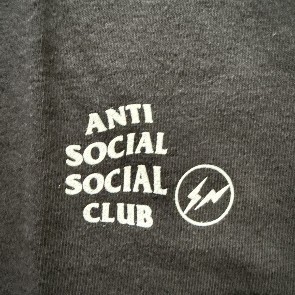 Anti Social Social Club × Fragment Design Anti Social Social Club x Fragment FRGMT Tee Black Size S Size US S / EU 44-46 / 1 - 3 Thumbnail