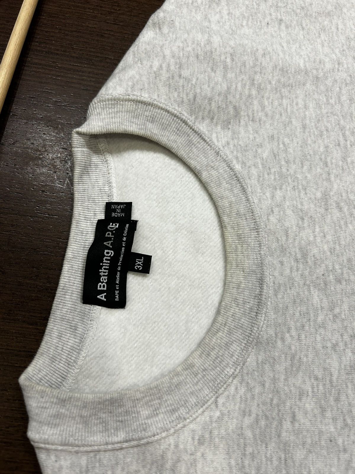 Bape Bape X APC Crewneck Size US XXL / EU 58 / 5 - 9 Thumbnail