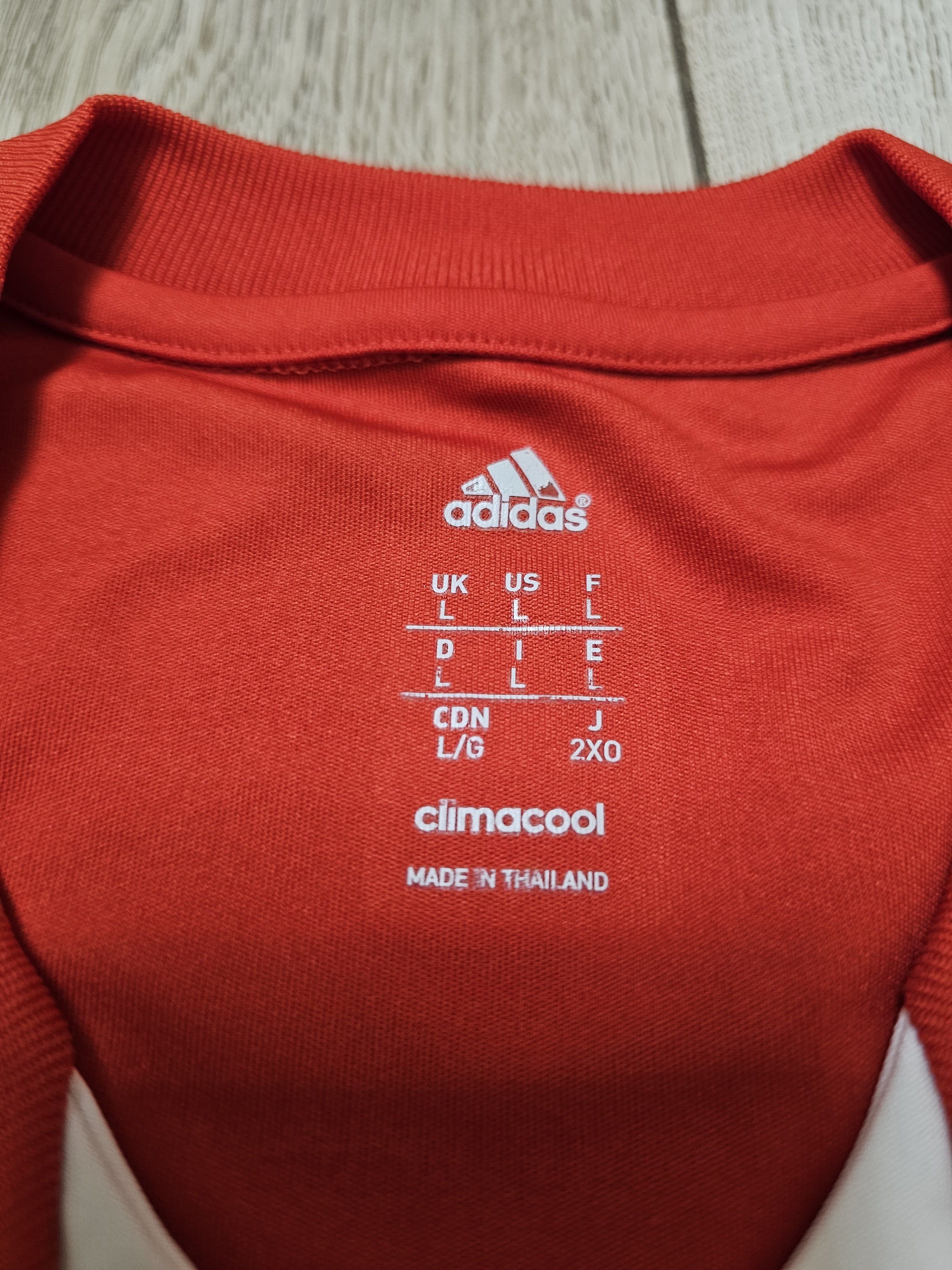 Adidas SOUTHAMPTON 2013 2014 HOME FOOTBALL SHIRT SOCCER JERSEY Size US L / EU 52-54 / 3 - 5 Thumbnail