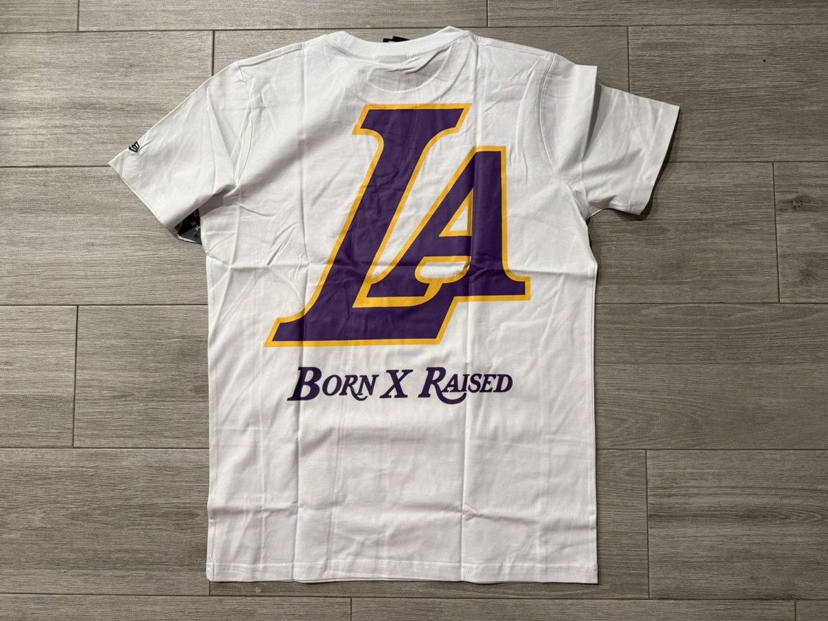 Born X Raised × NBA × New Era BORN X RAISED New Era Los Angeles Lakers LA Tee White Large Size US L / EU 52-54 / 3 - 7 Thumbnail
