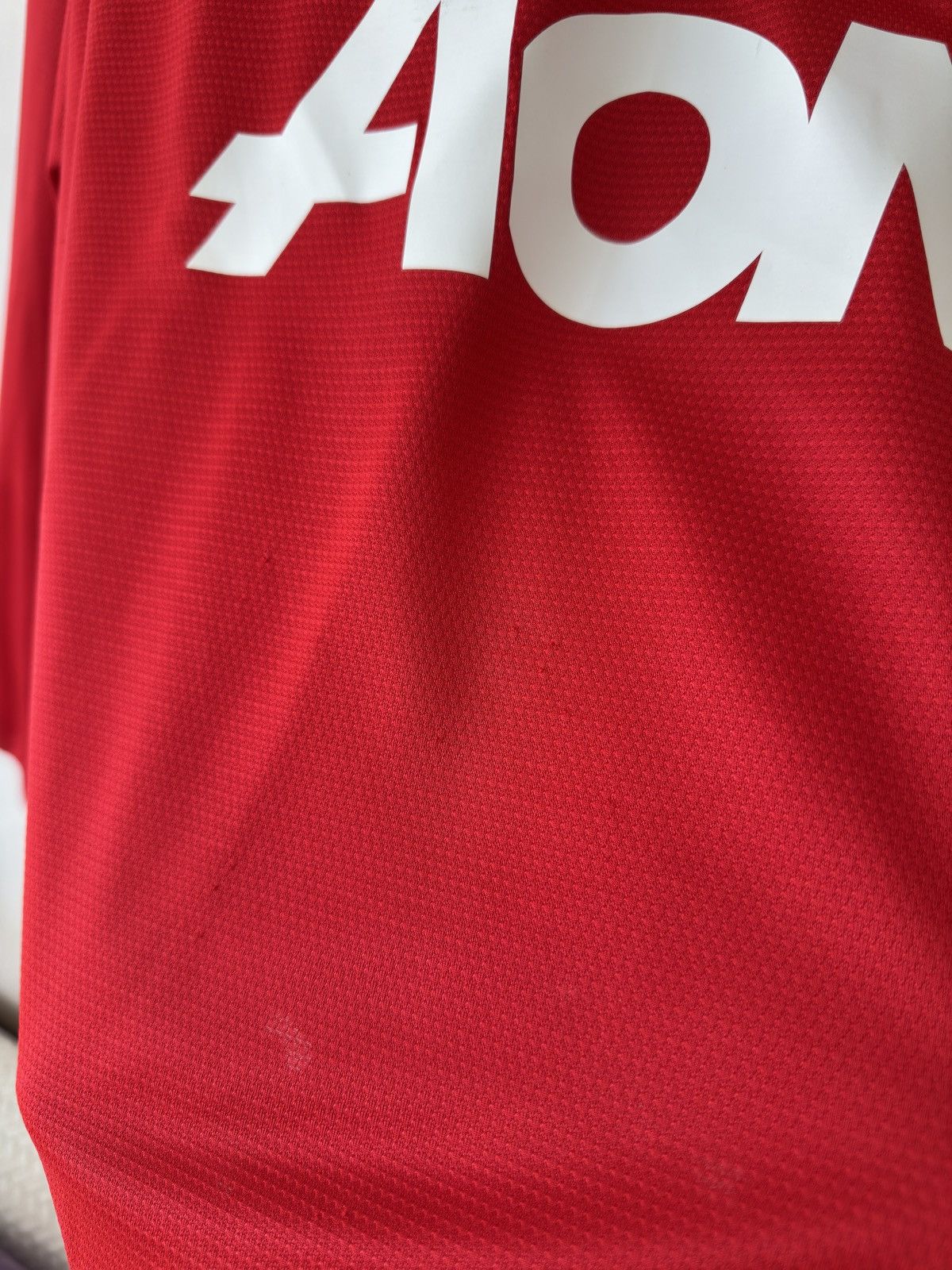 Nike Manchester United 2013-2014 Home Soccer Jersey Nike Shirt Size US L / EU 52-54 / 3 - 11 Thumbnail