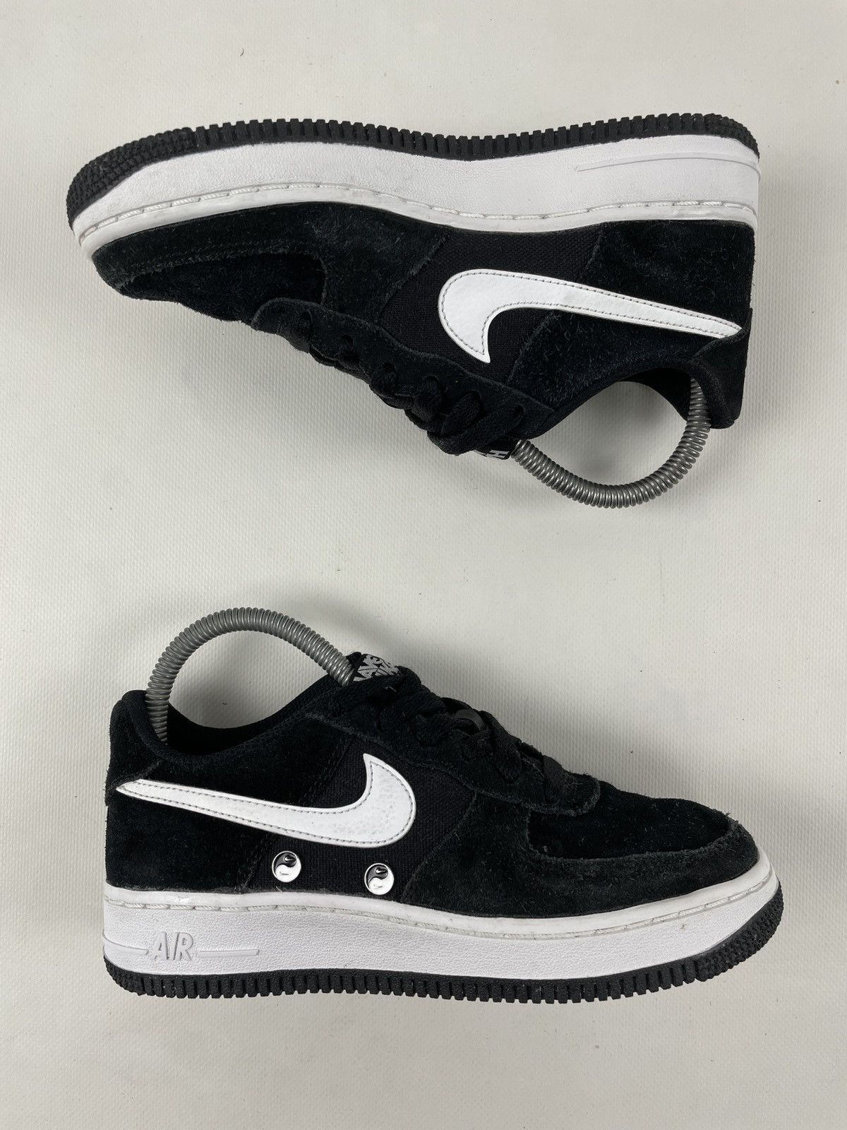 Nike × Nike ACG AIR FORCE 1 Low Top "Have A NIKE Day" GS LV8 Black Sneakers Shoes Size US 5.5 / IT 35.5 - 6 Thumbnail