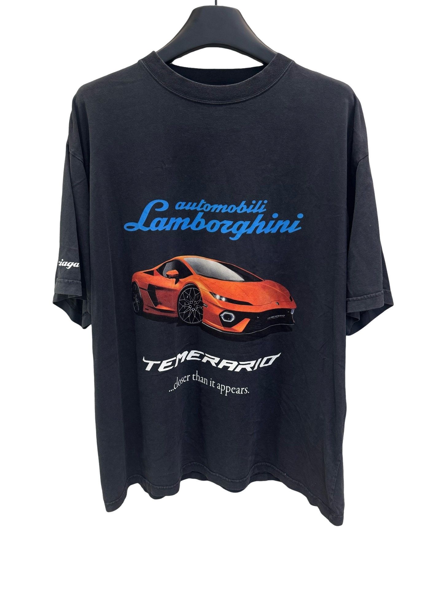 Balenciaga Balenciaga x Lamborghini Graphic T-Shirt Size M Size US M / EU 48-50 / 2 - 1 Thumbnail