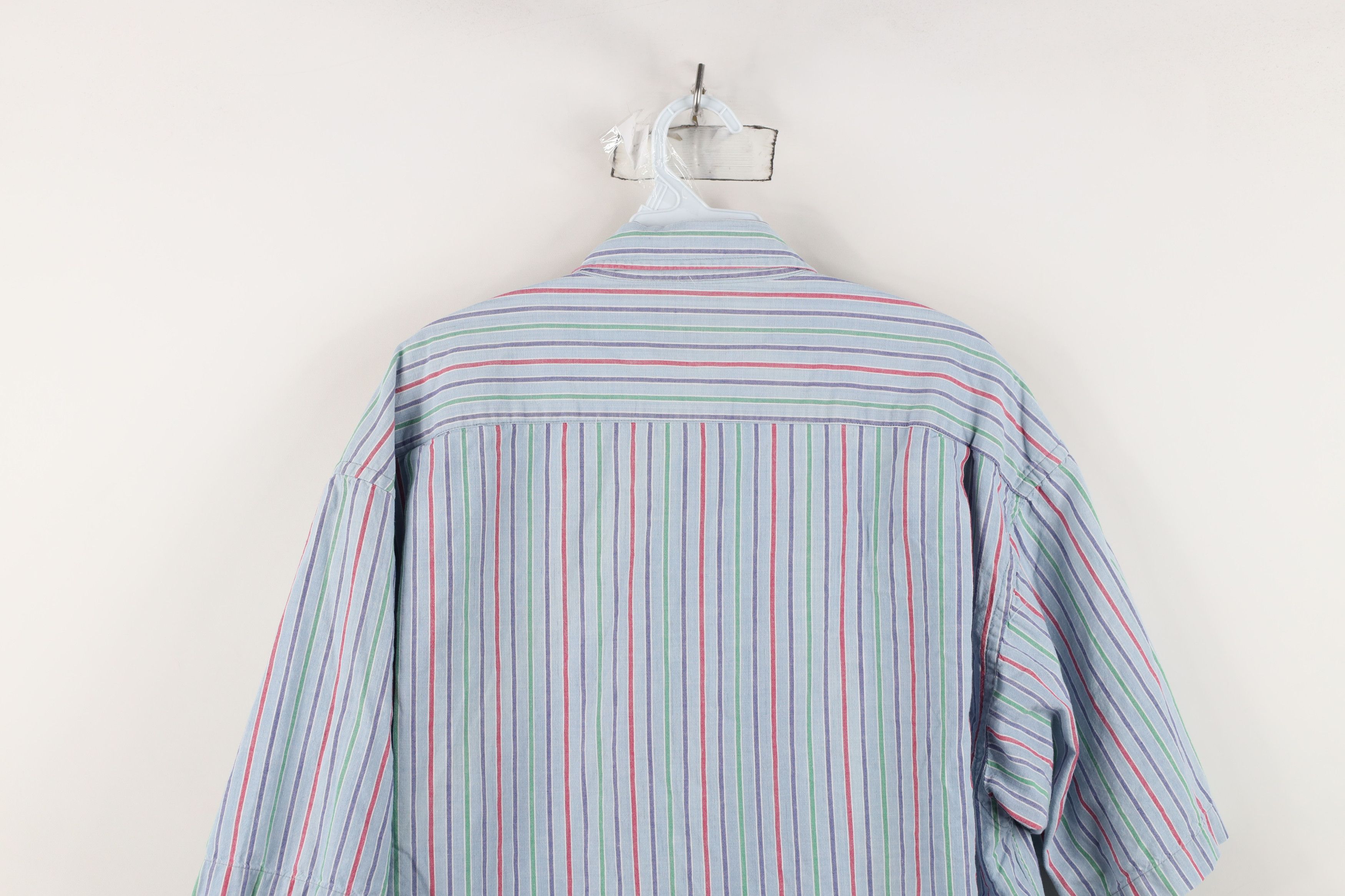 Vintage Vintage 90s Streetwear Short Sleeve Button Down Shirt Size US L / EU 52-54 / 3 - 9 Thumbnail