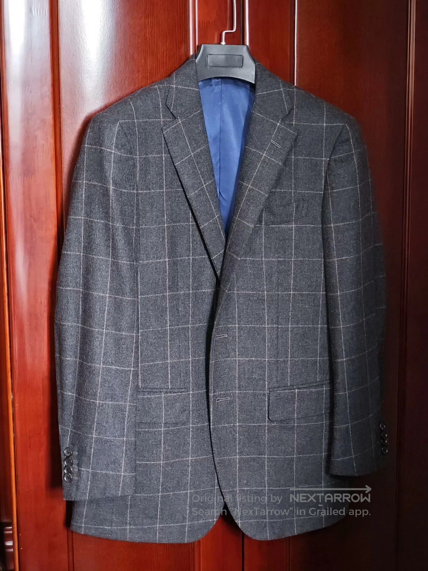 Carlo Pignatelli Custom Made Gray Wool Blazer. Size US S / EU 44-46 / 1 - 1 Thumbnail