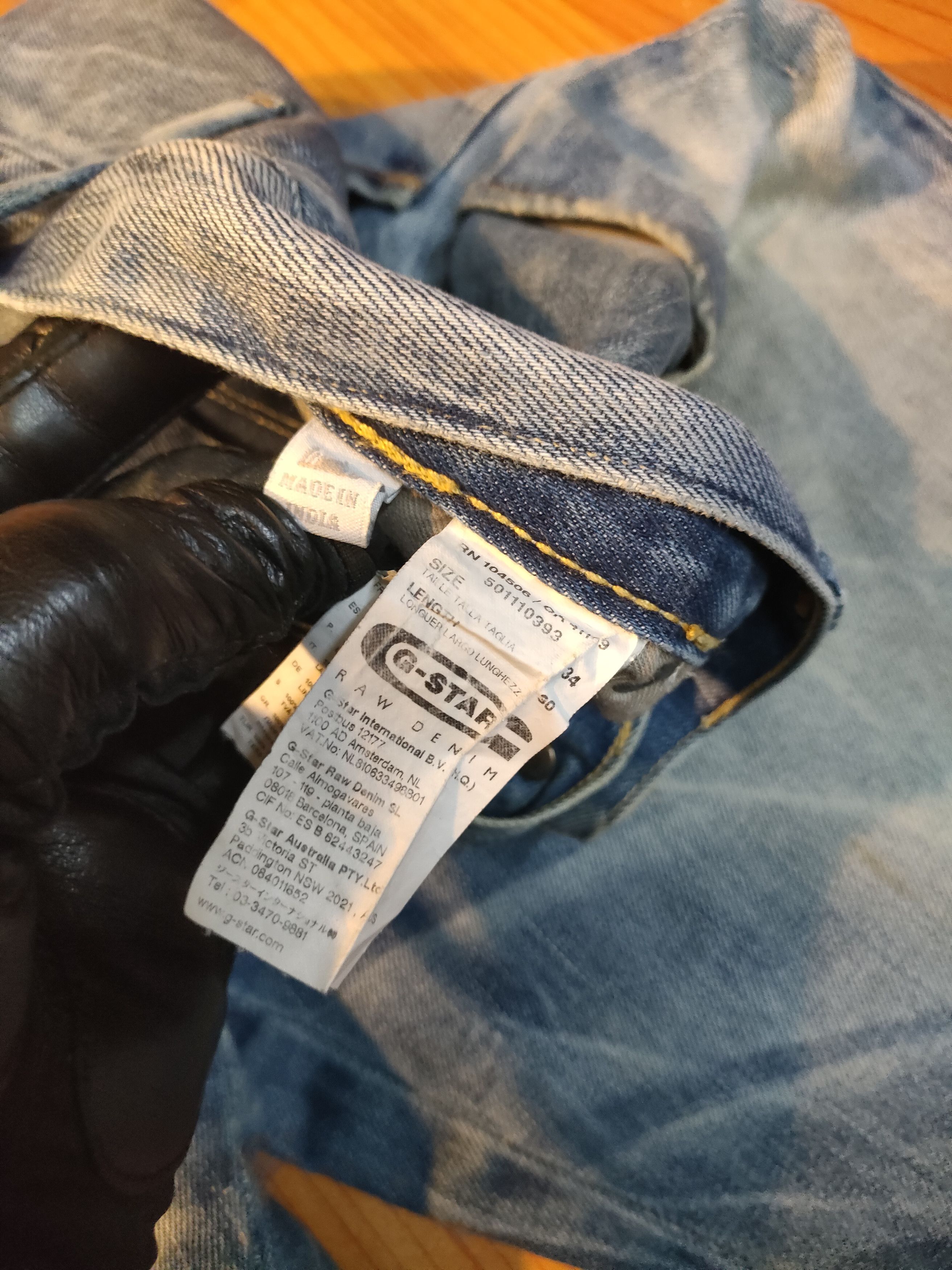 G-Star × Japanese Brand G-star Raw J Curve Jeans Size US 34 / EU 50 - 4 Thumbnail