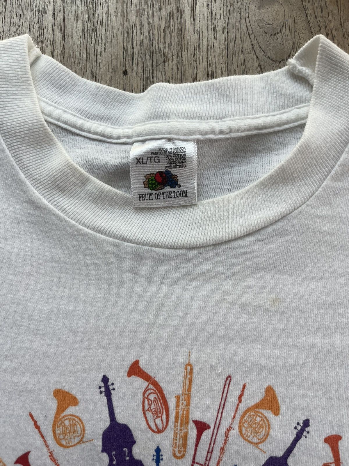 Vintage Vintage ORCHESTRE SYMPHONIQUE DE MONTREAL Art 90’s Tshirt Size US XL / EU 56 / 4 - 4 Thumbnail
