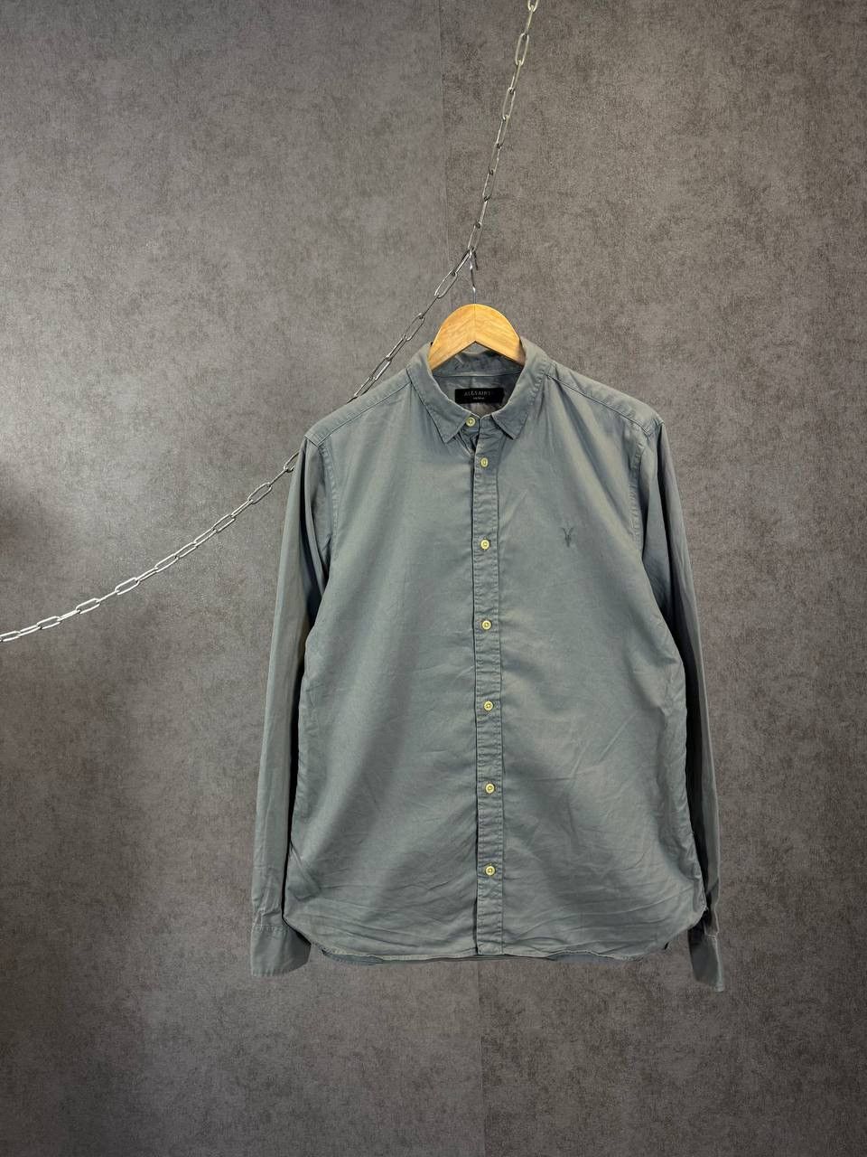 Allsaints Allsaints designer logo shirt Size US M / EU 48-50 / 2 - 1 Thumbnail