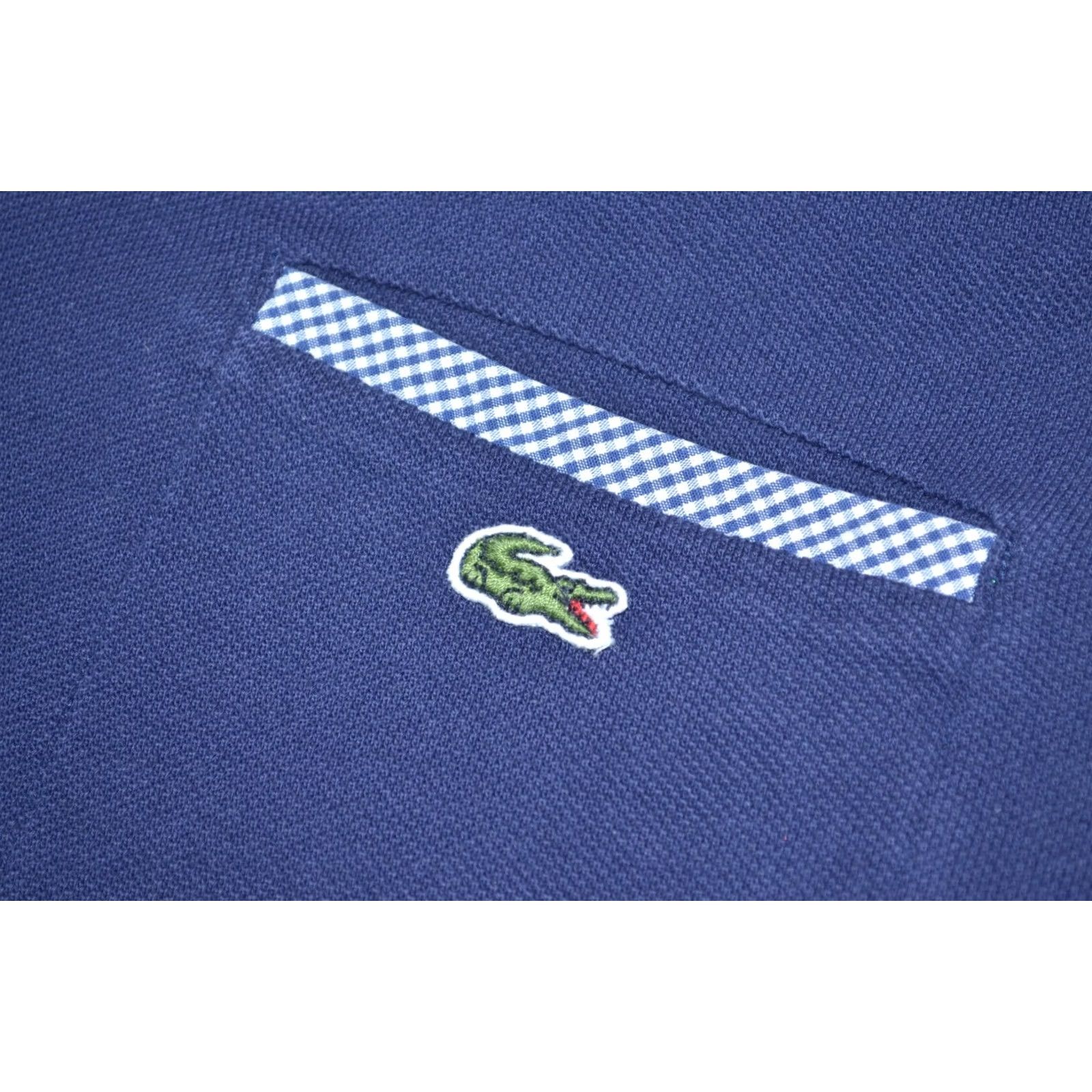 Lacoste Lacoste Polo Shirt Blue Long Sleeve Classic Fit Chest Pocket Cotton 5 / L Mens Polo Shirt Blue Long Sleeve Classic Fit Chest Pocket Logo Cotton Size US L / EU 52-54 / 3 - 4 Thumbnail