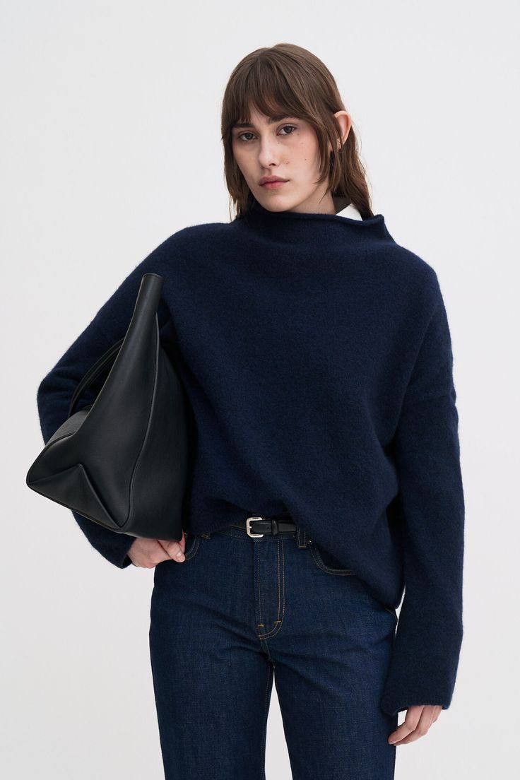 Filippa K Filippa K Mika Yak Funnelneck Sweater Size S / US 4 / IT 40 - 1 Thumbnail