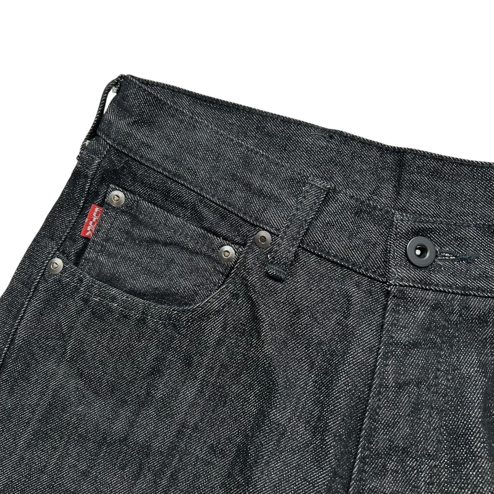 Futura RARE FUTURA 2000 BLACK DENIM SHORTS PANTS MADE IN JAPAN Size US 30 / EU 46 - 4 Thumbnail